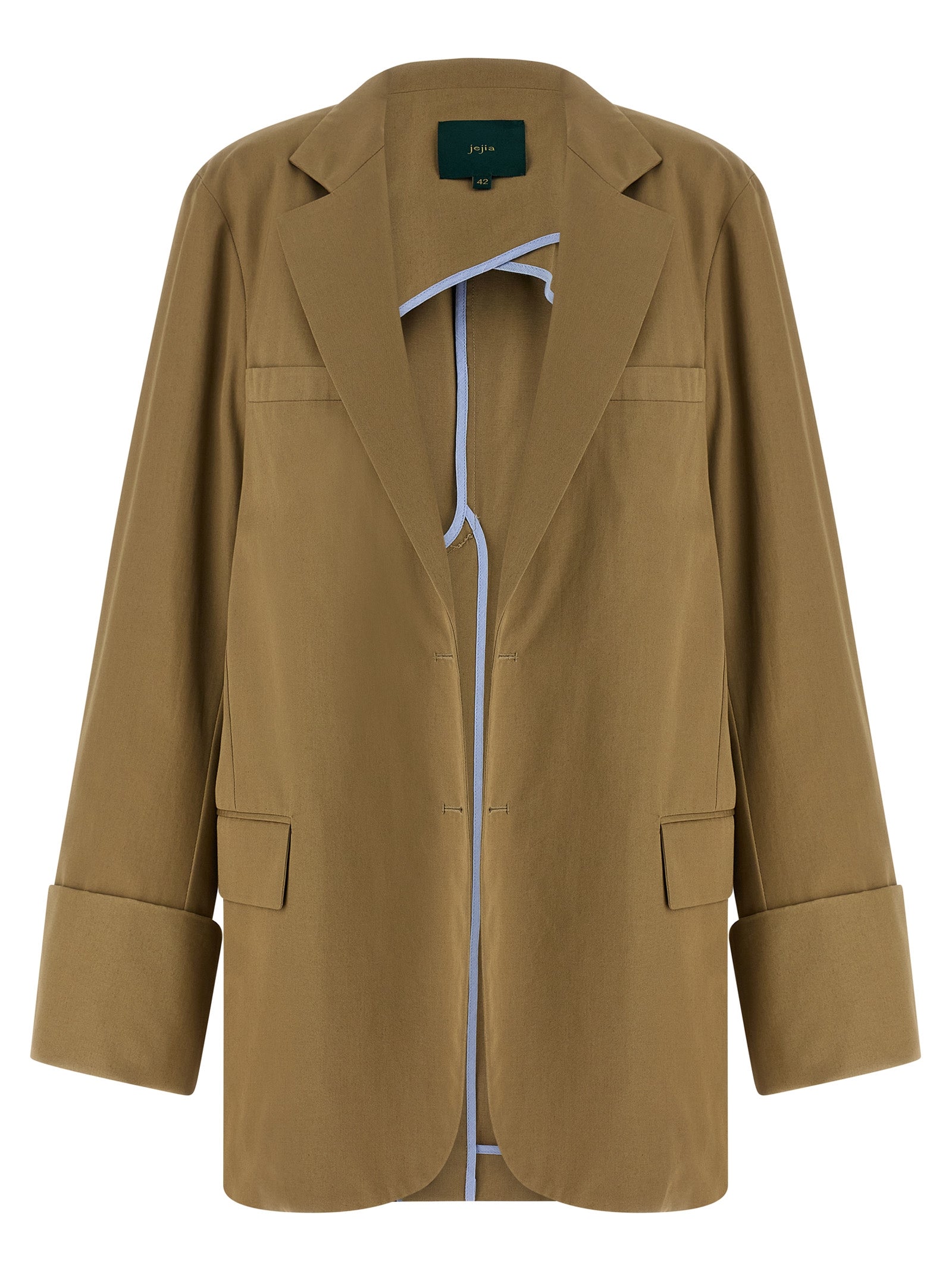 MAISON JEJIA Beige Baumwollblazer