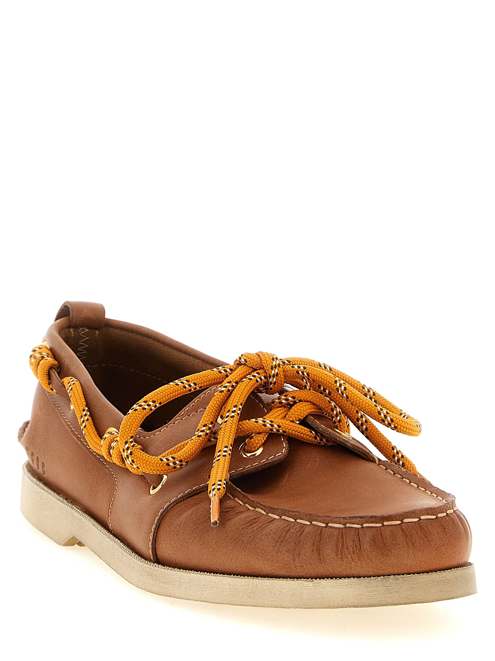 Golden Goose Braune Loafer aus Rindsleder zum Hineinschlüpfen