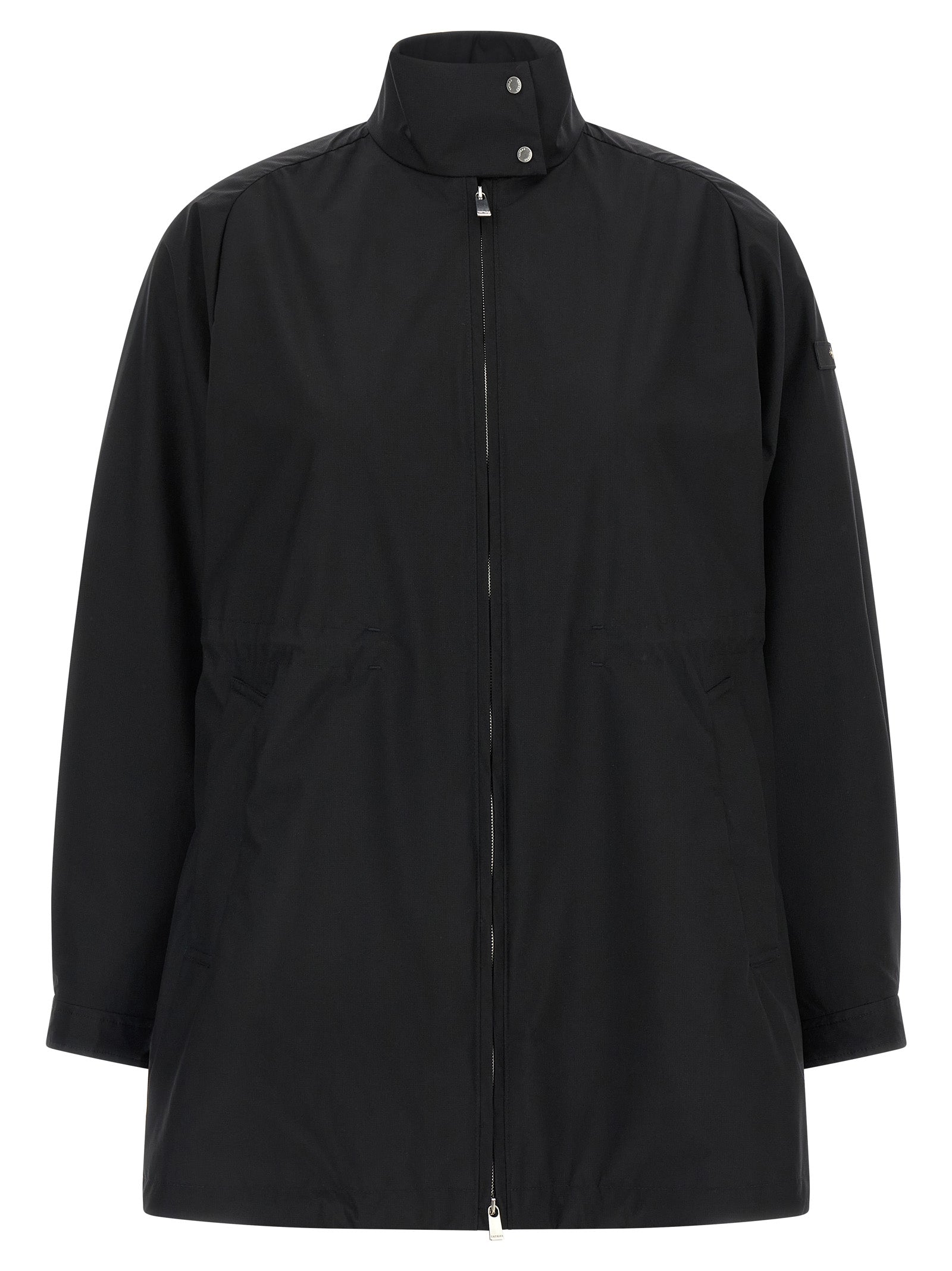 Tatras Schwarze Nylon-Shell-Jacke