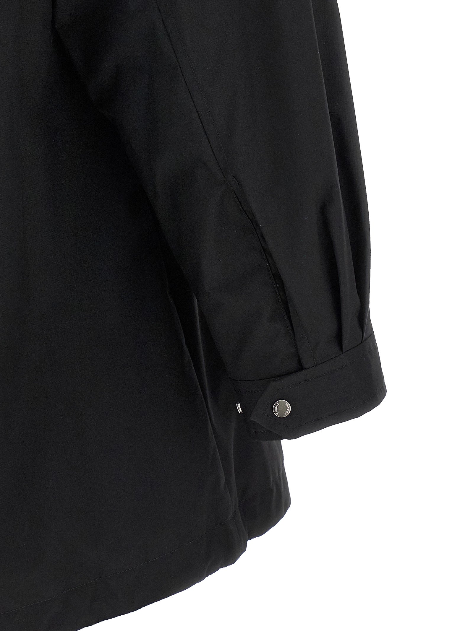Tatras Schwarze Nylon-Shell-Jacke