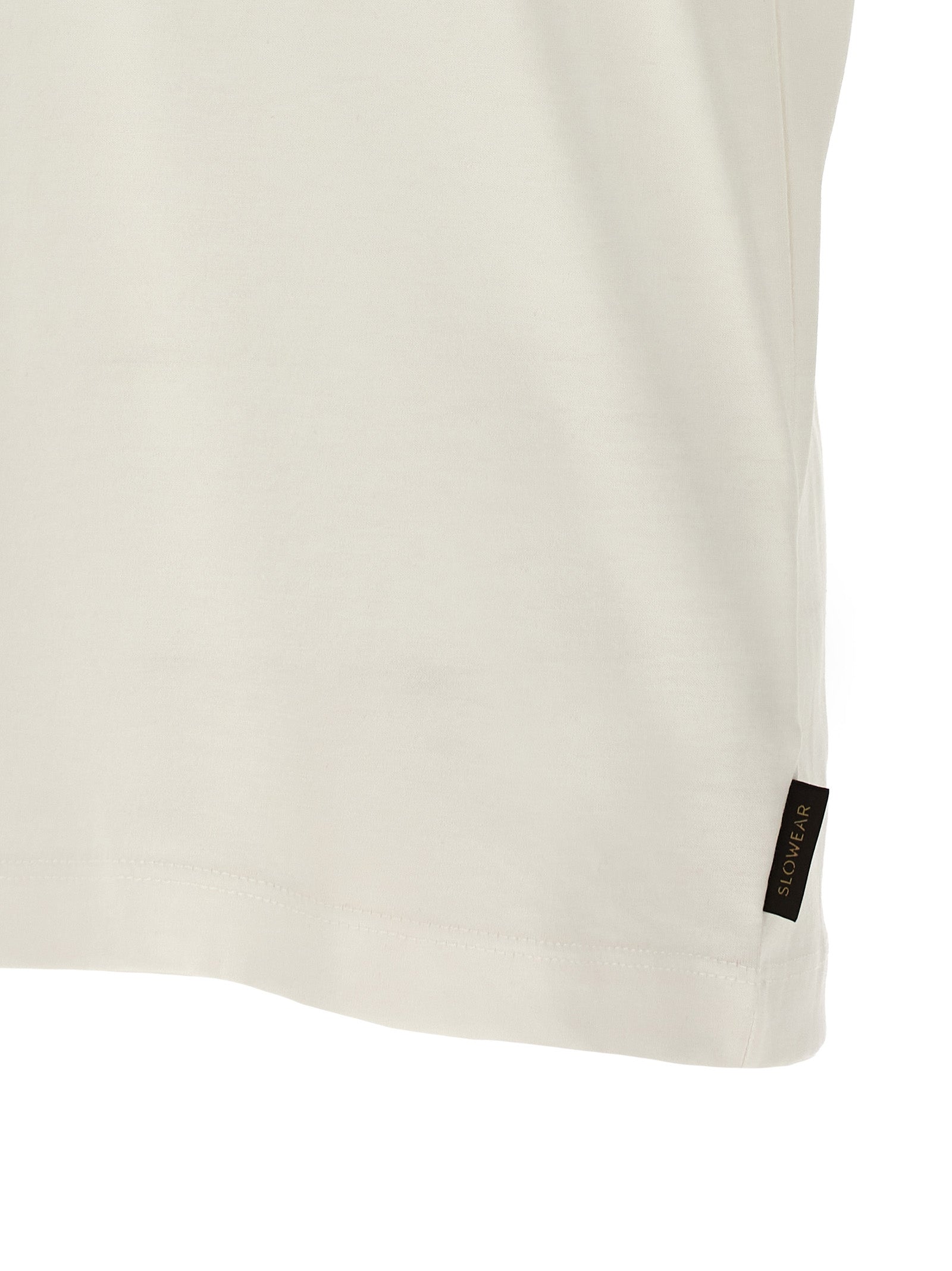 ZANONE Weißes Poloshirt aus Baumwolle
