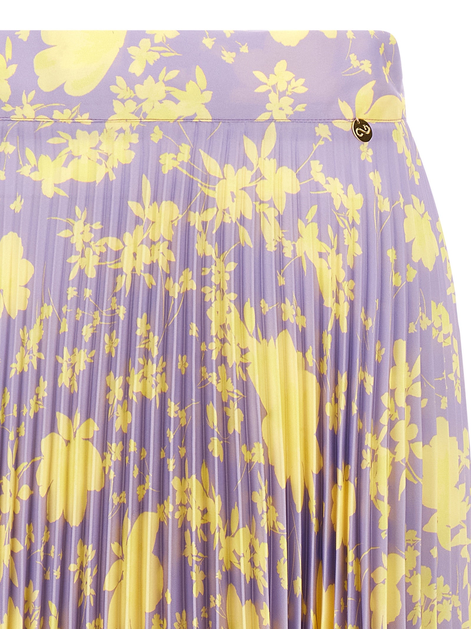 CATALINA Lila Midirock aus recyceltem Polyester