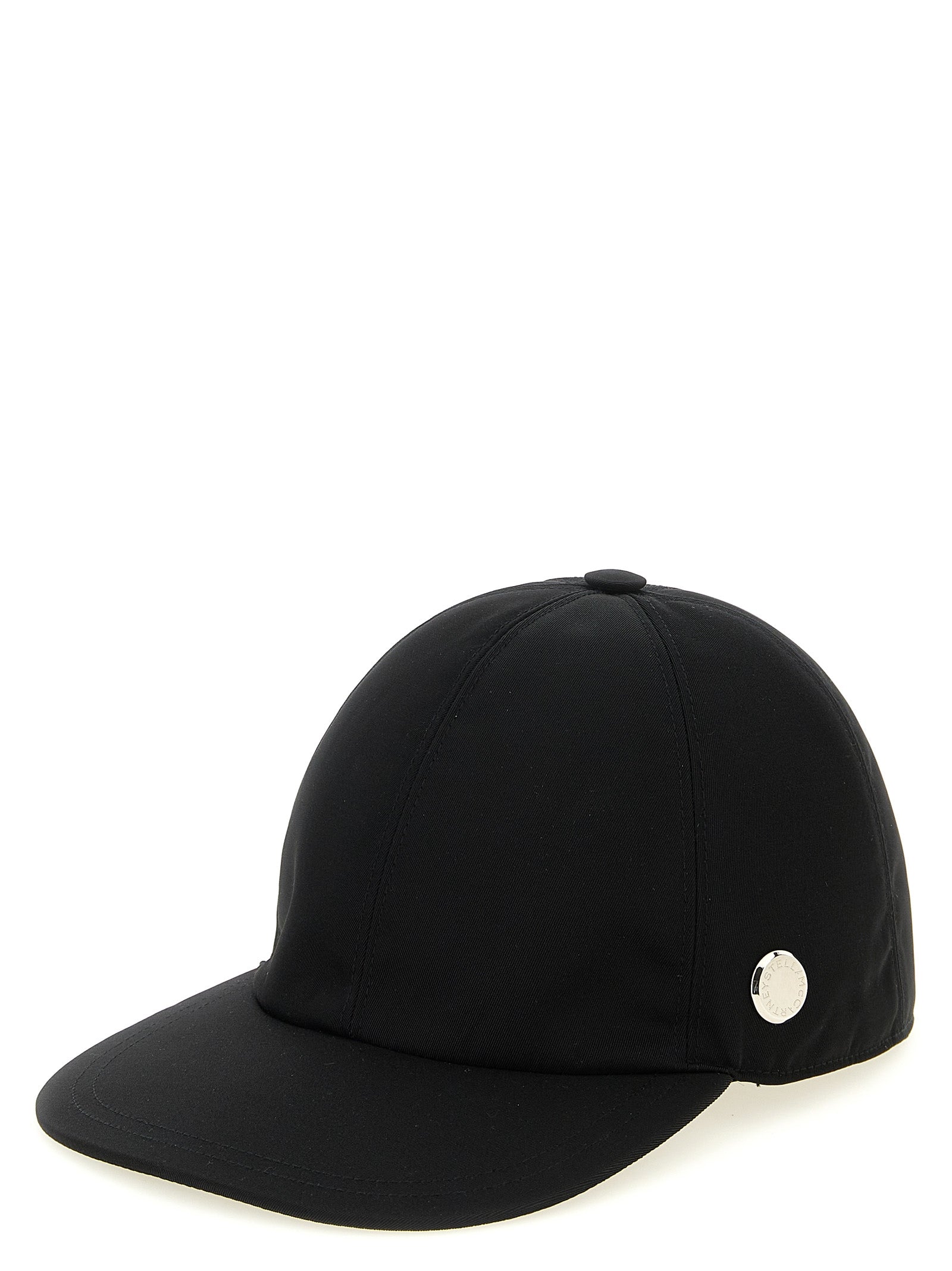 Stella McCartney Schwarze Baumwollkappe (Baseball Cap)
