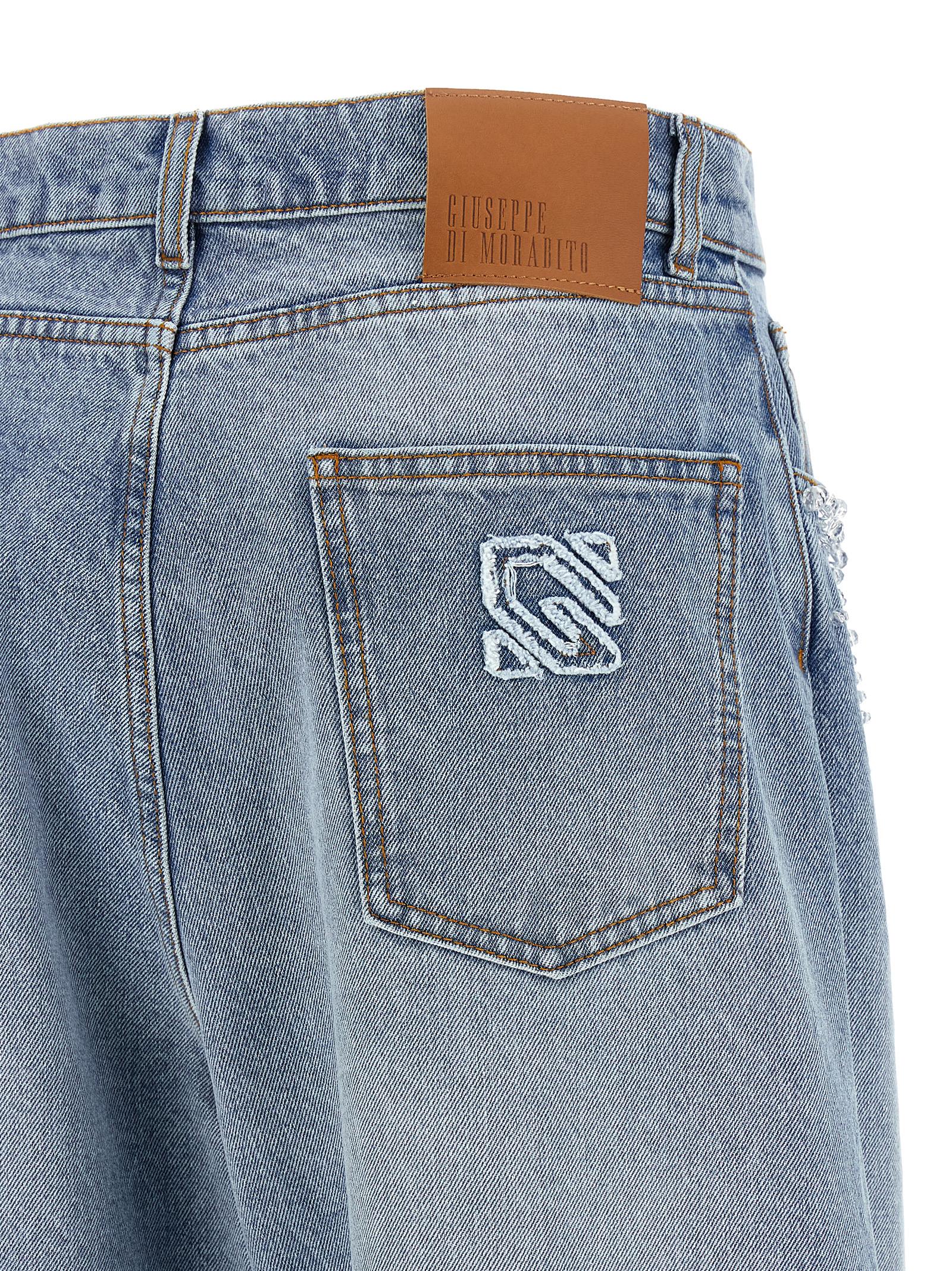 Giuseppe Di Morabito Blaue Baumwolljeans Denim