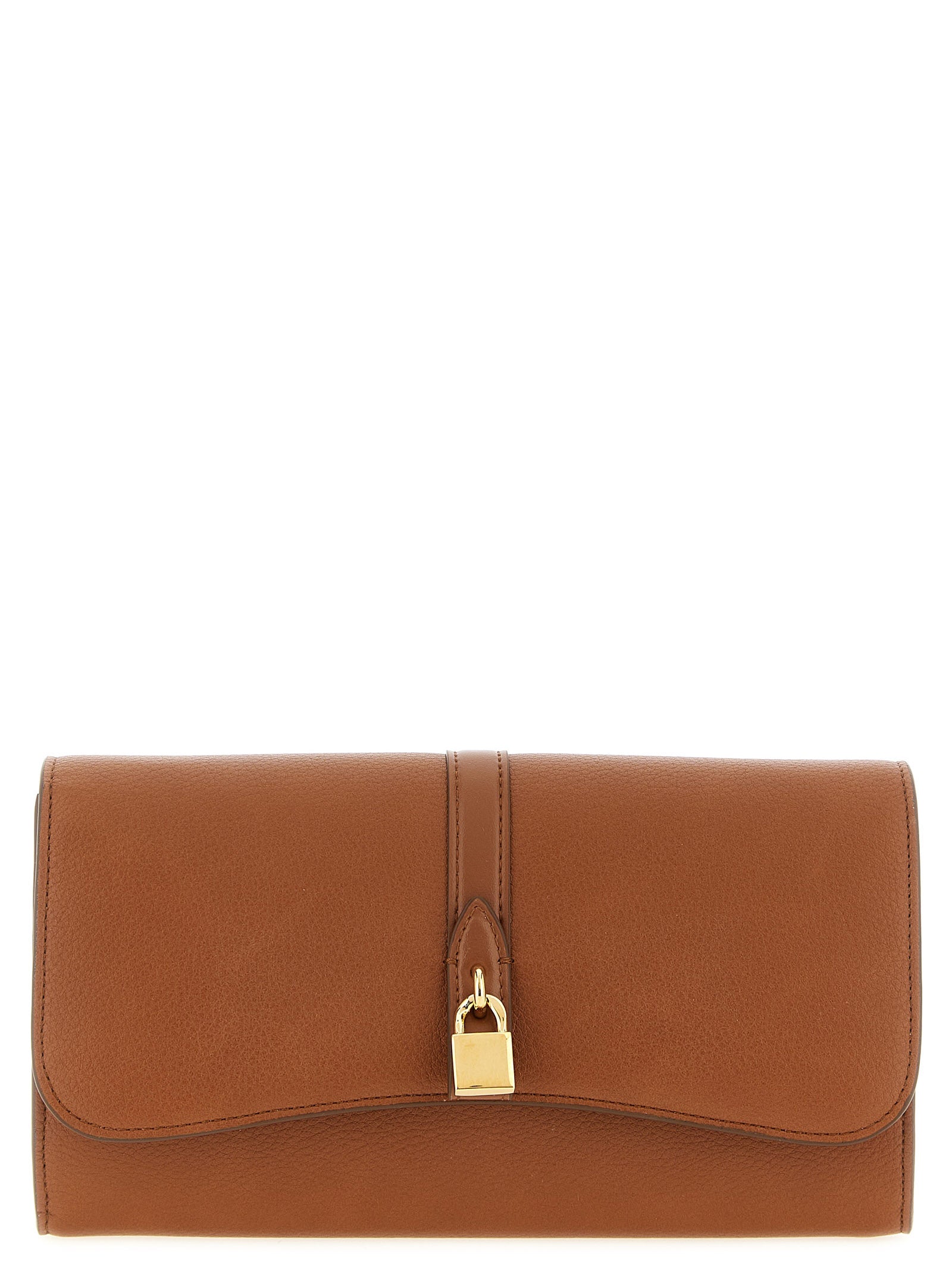 Stella McCartney Brauner Polyamid-Kartenhalter