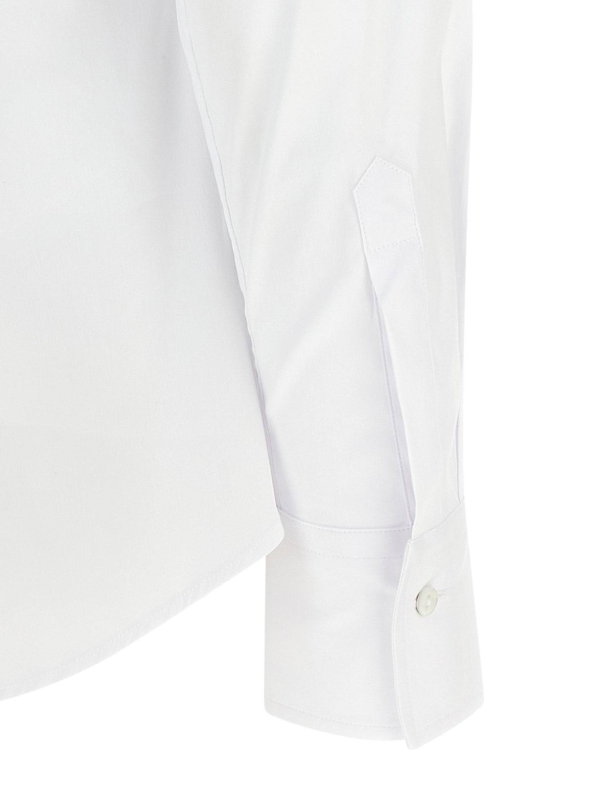 XACUS Weiße Baumwollbluse