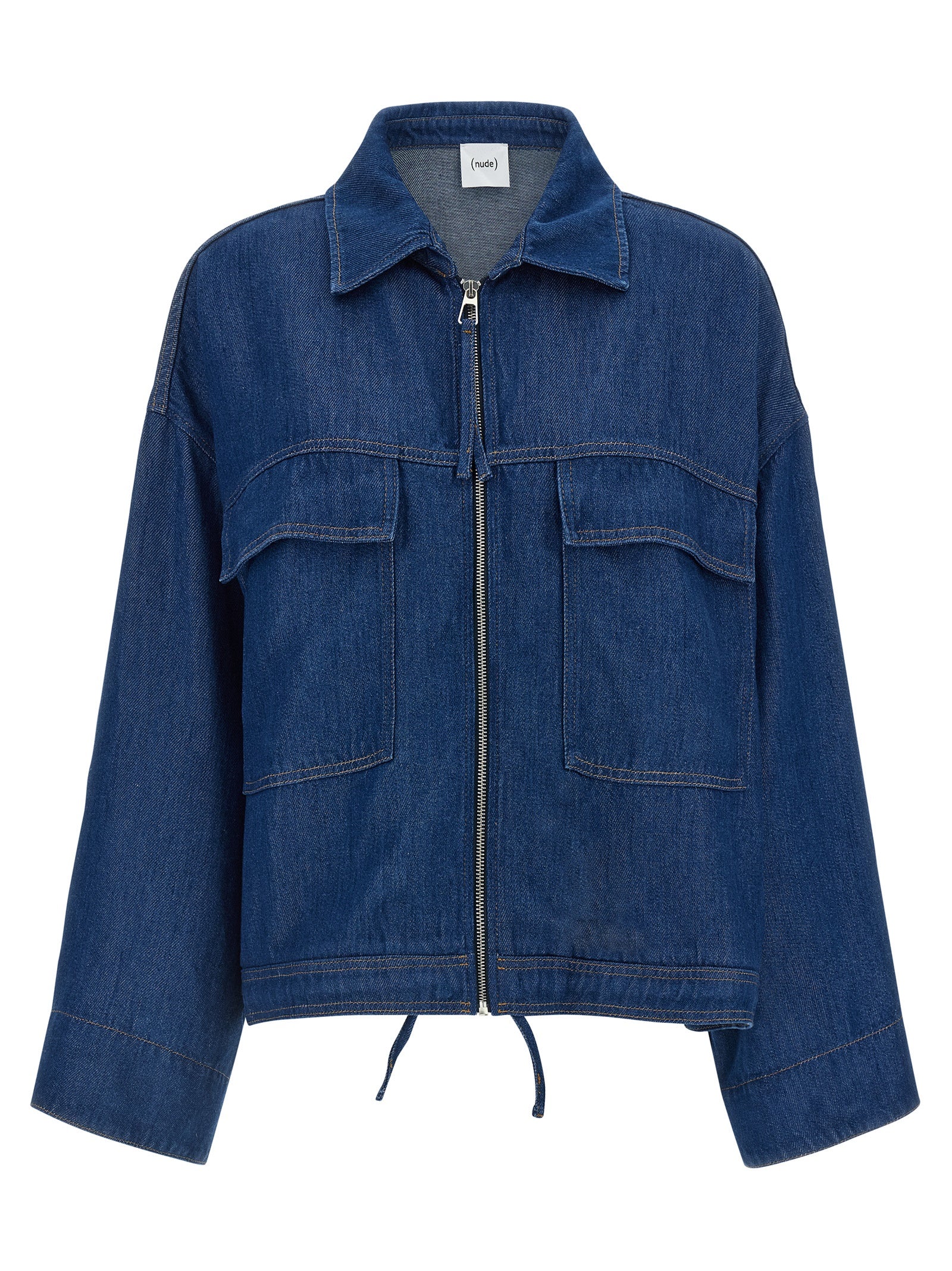 NUDE Blaue Tencel Denim Jacke