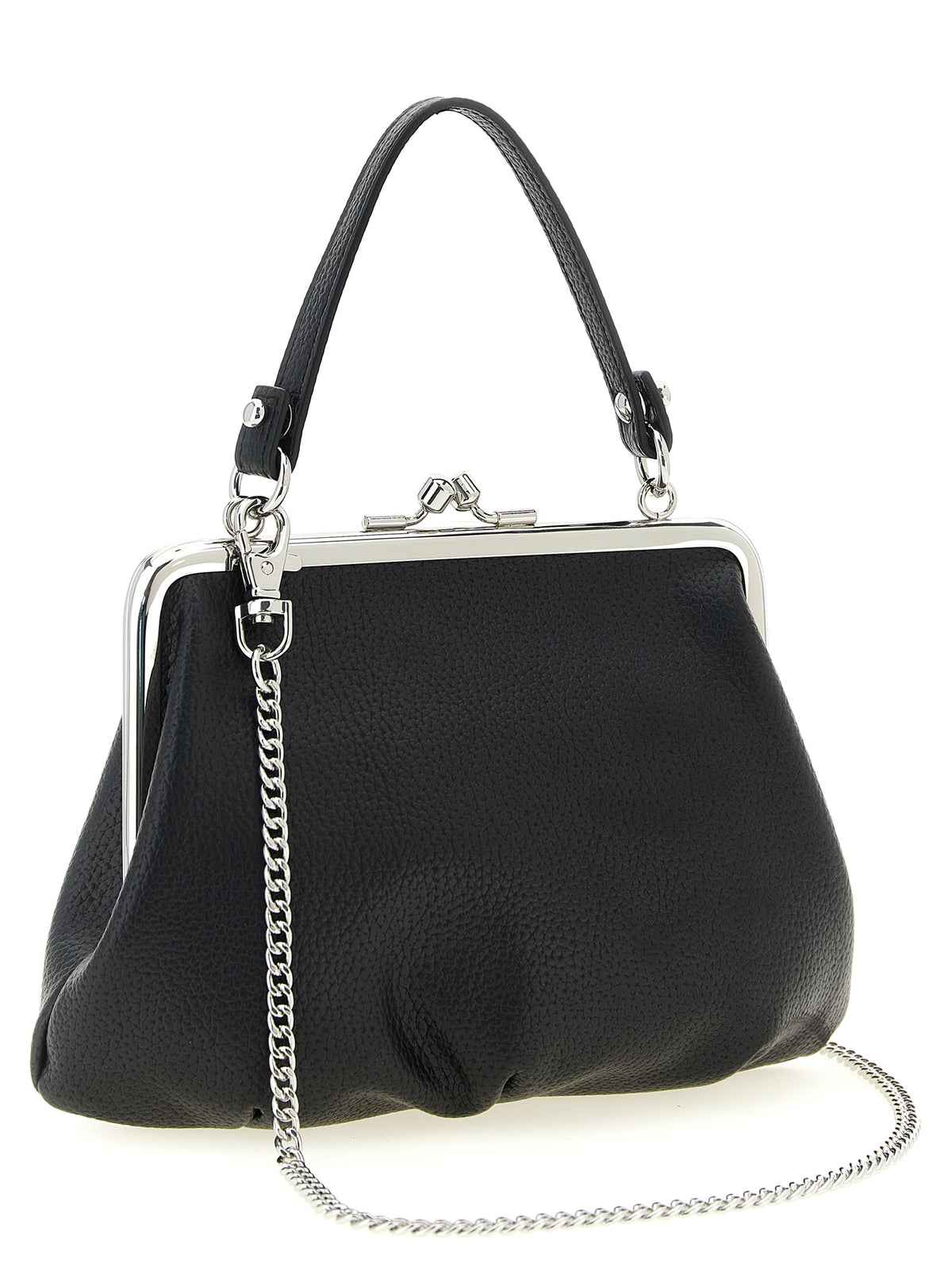 Vivienne Westwood Schwarze Handtasche aus Polyethylen