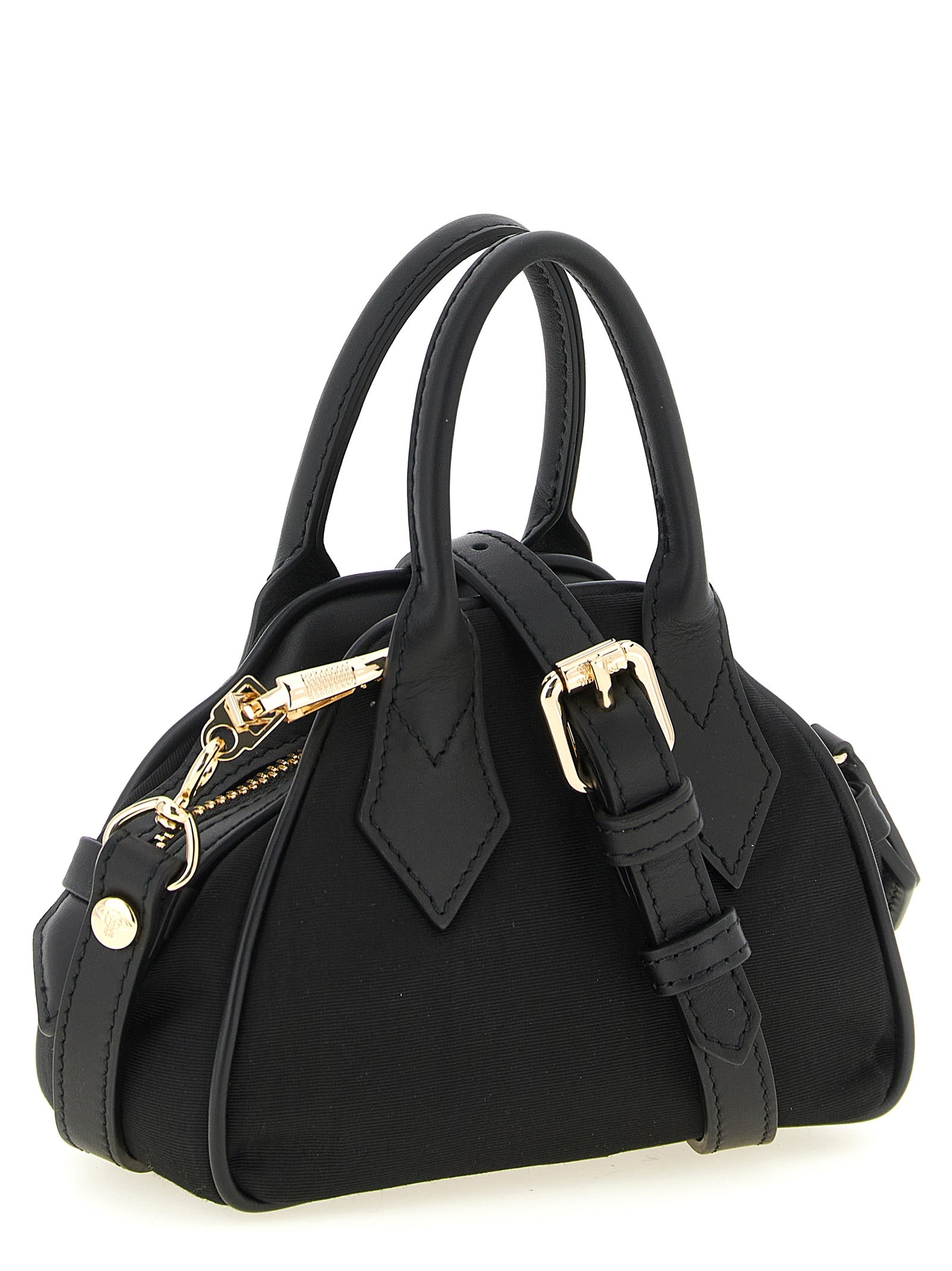 Vivienne Westwood Schwarze Viscose Handtasche