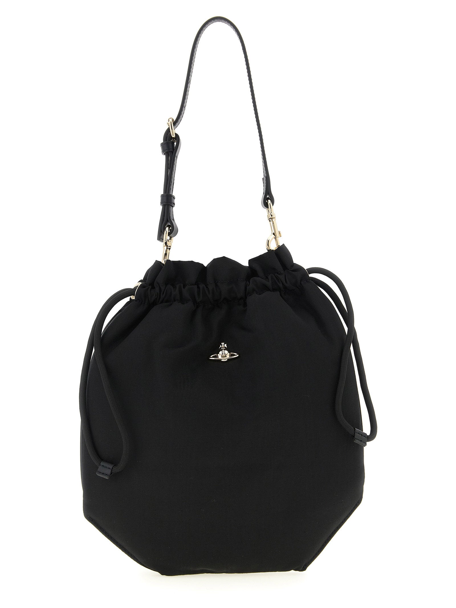 Vivienne Westwood Schwarze Viscose Handtasche