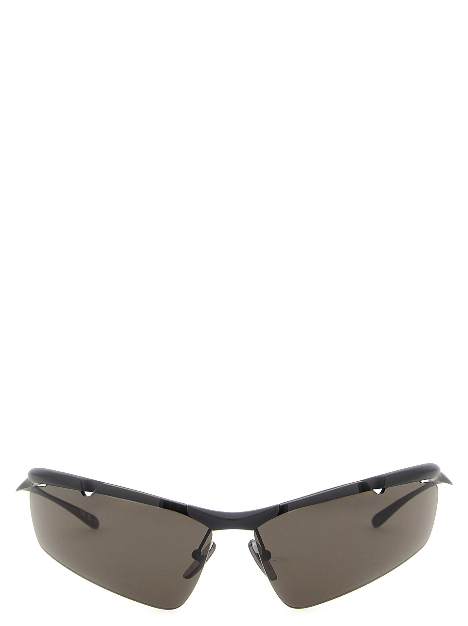Balenciaga Schwarze Sonnenbrille aus Polyamid