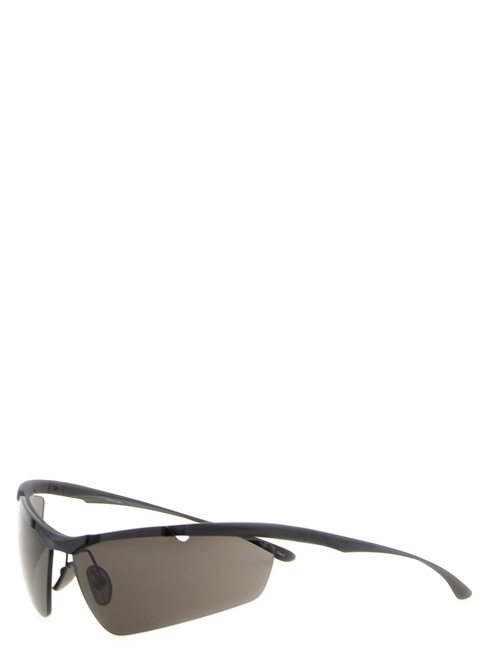 Balenciaga Schwarze Sonnenbrille aus Polyamid