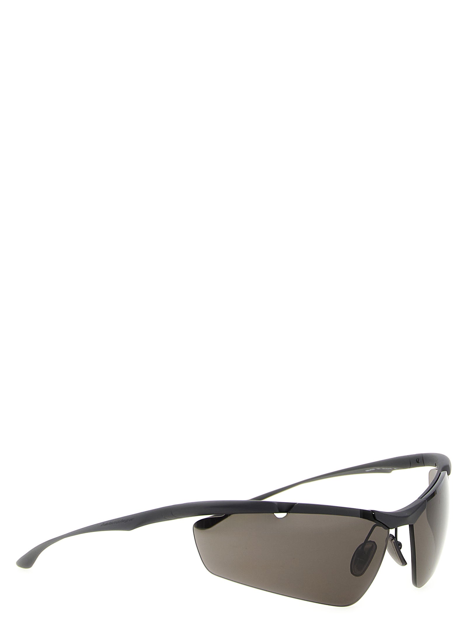 Balenciaga Schwarze Sonnenbrille aus Polyamid