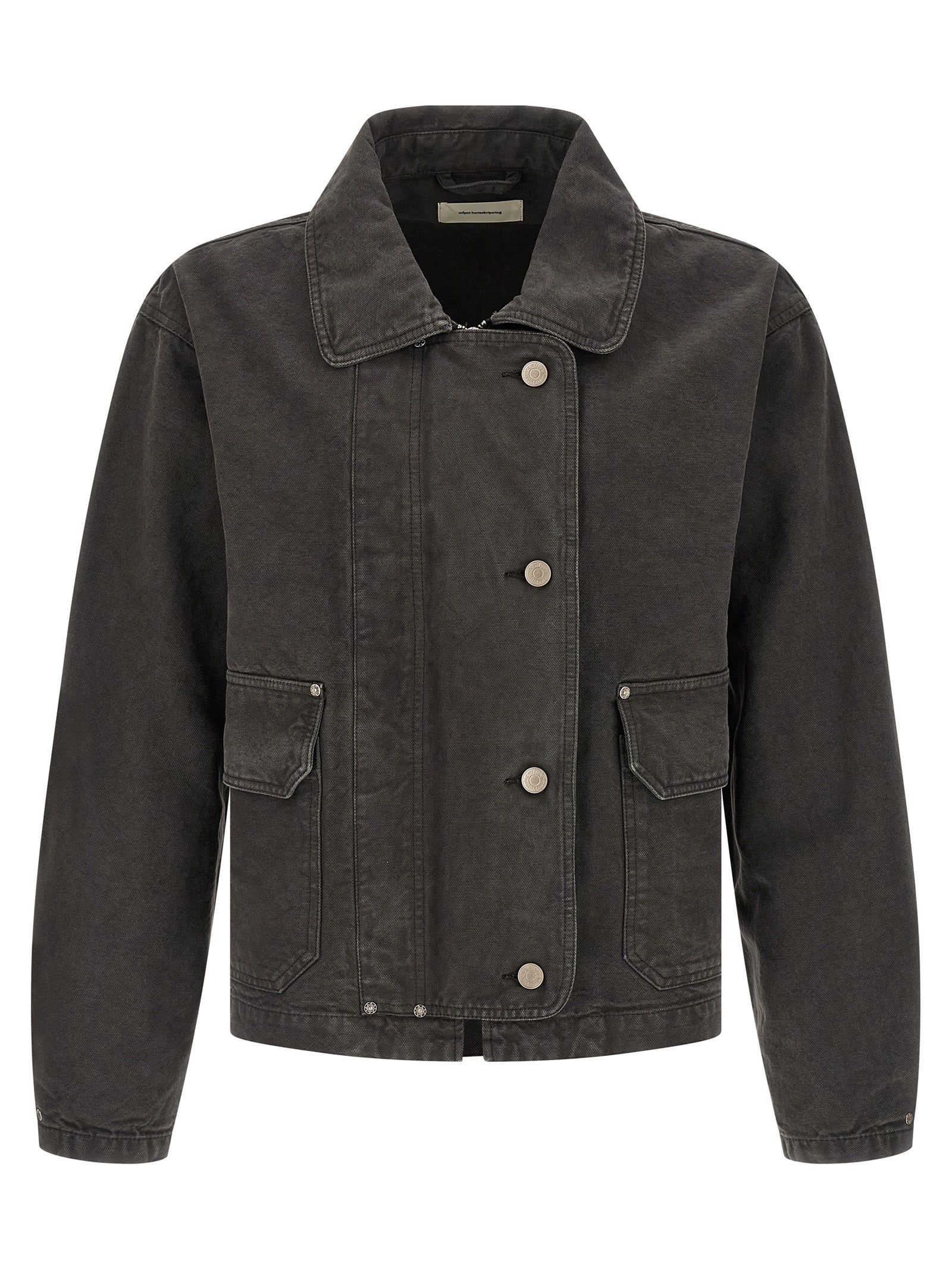MFPEN Graue Jeansjacke aus Bio-Baumwolle