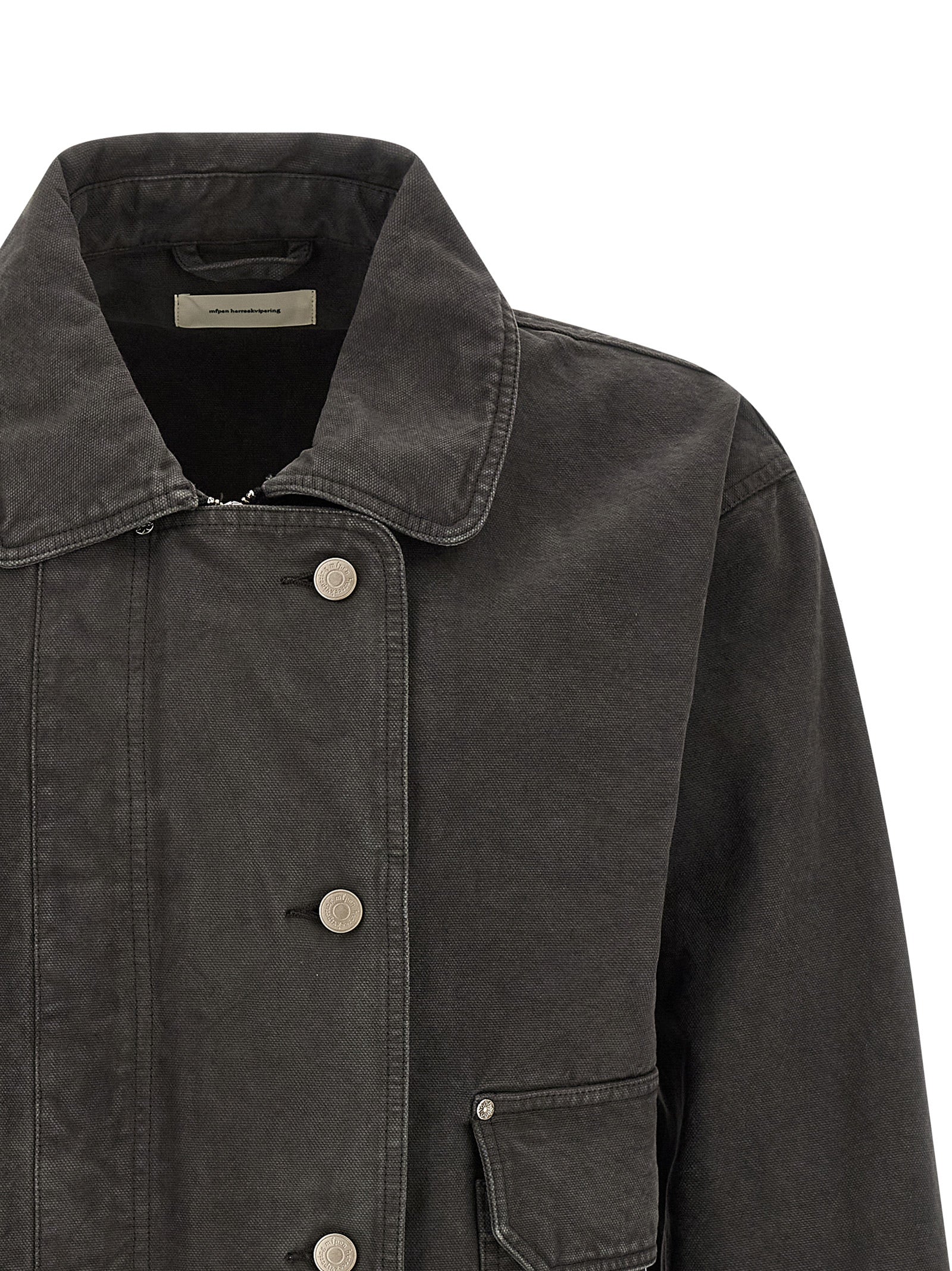 MFPEN Graue Jeansjacke aus Bio-Baumwolle