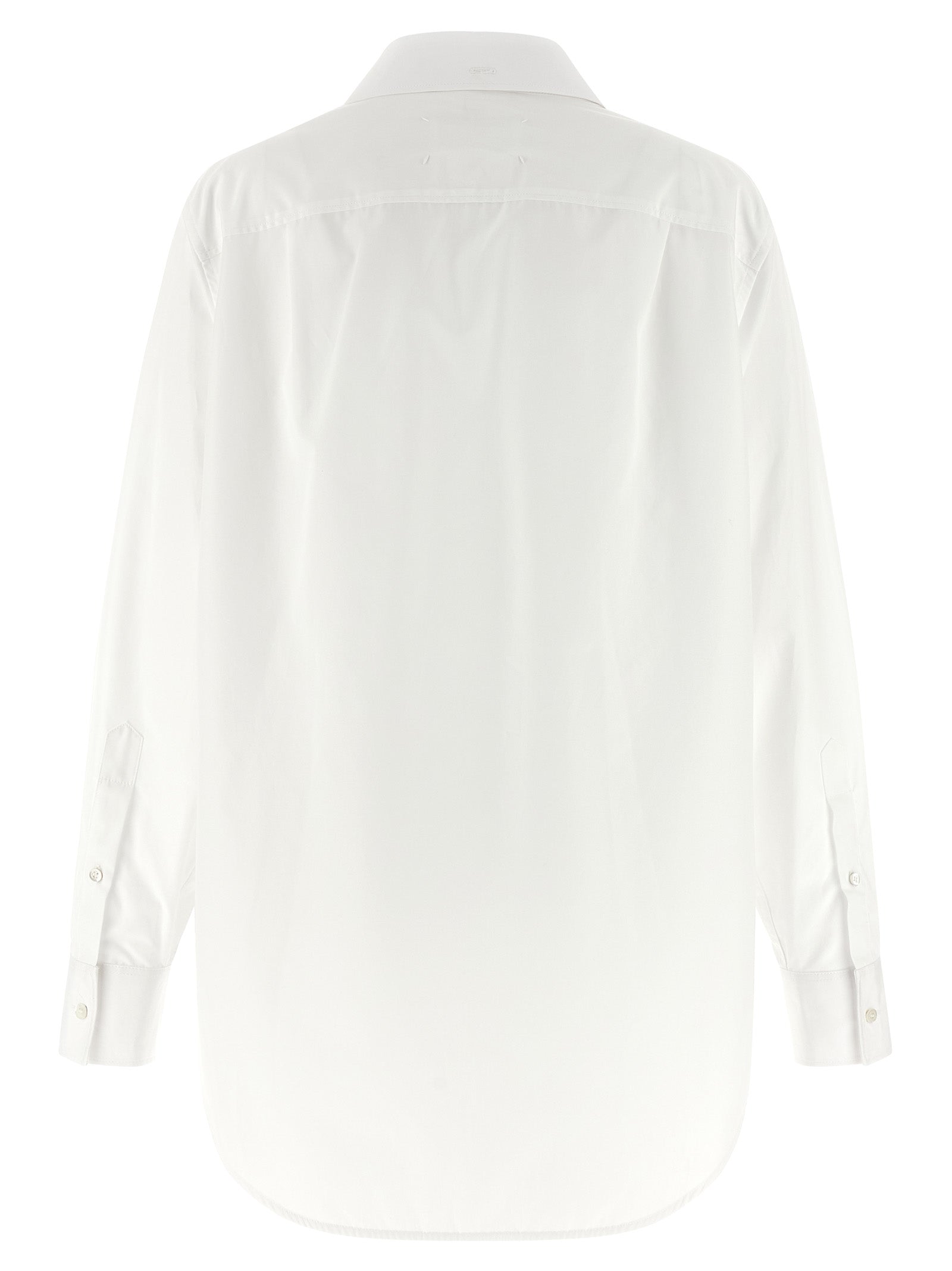 Maison Margiela Weiße Baumwollbluse