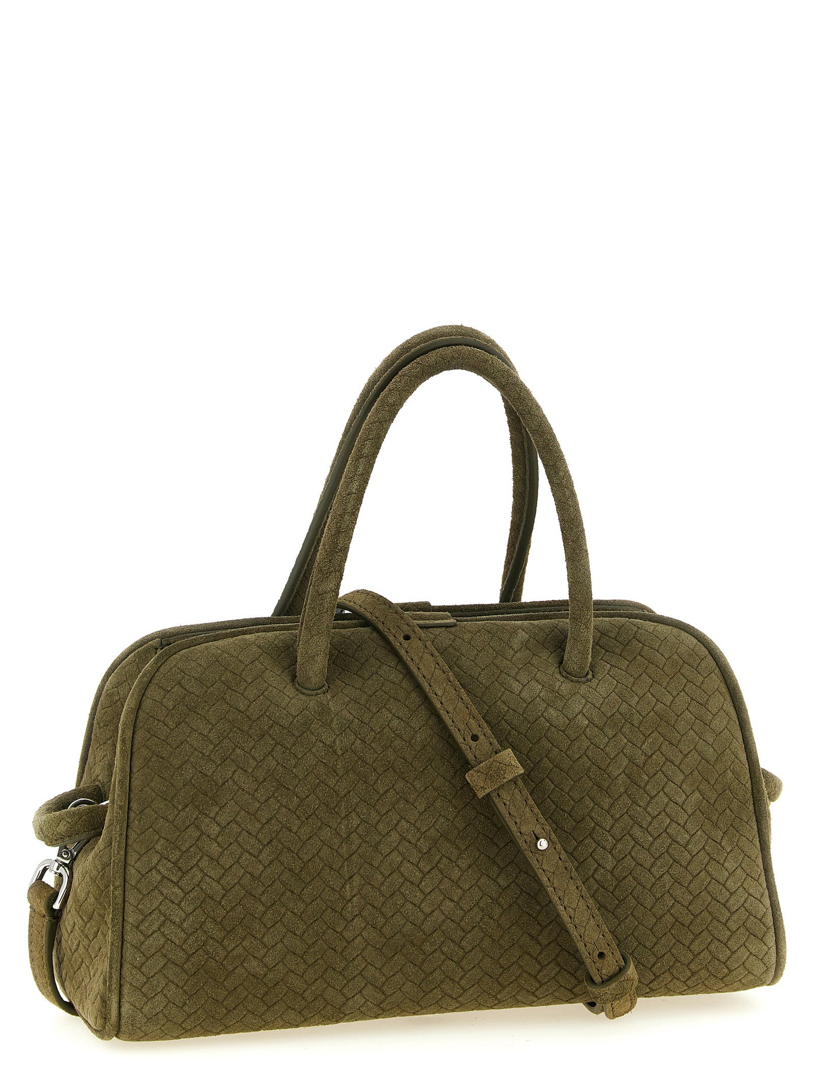Jacquemus Zweifarbige Kalbsleder-Handtasche