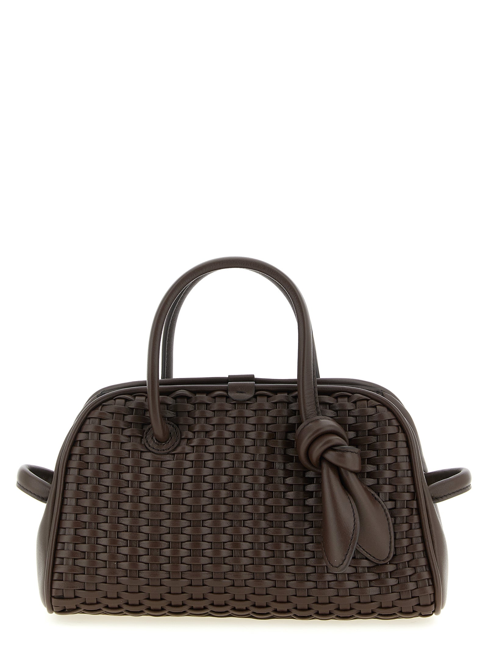 Jacquemus Braune Baumwolltasche