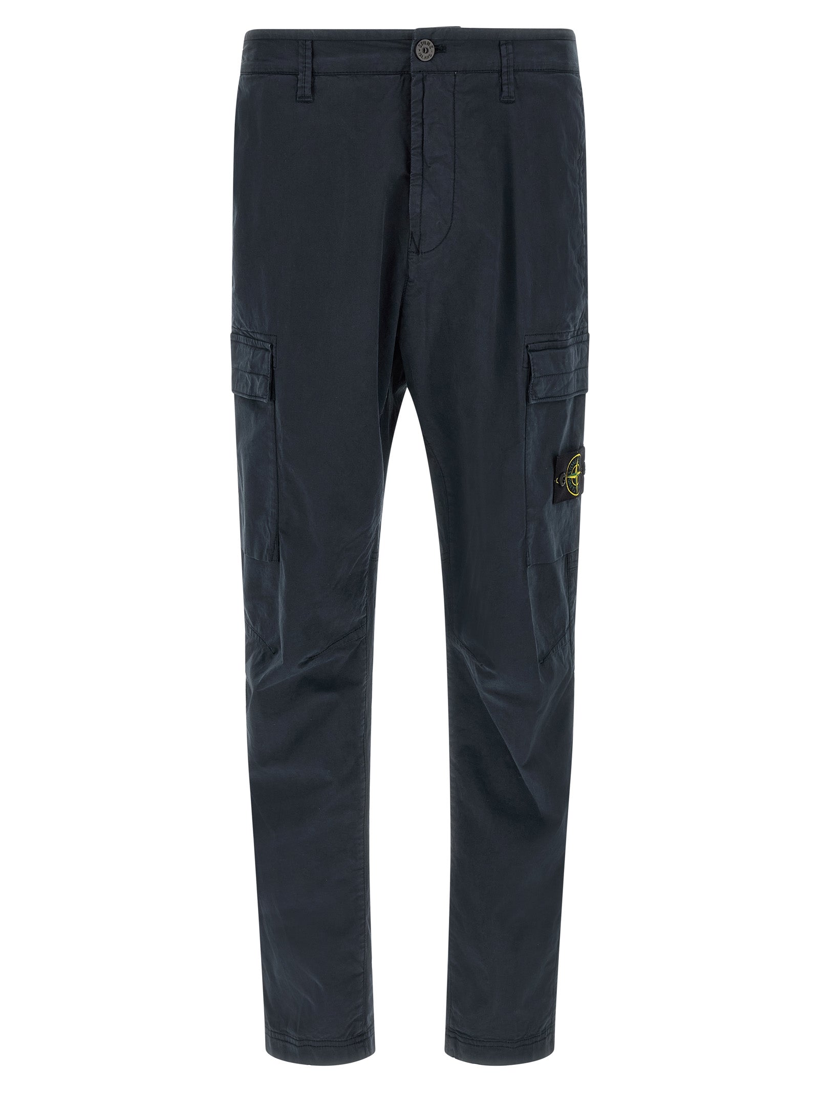 Stone Island Zweifarbige Cargohose aus Baumwolle