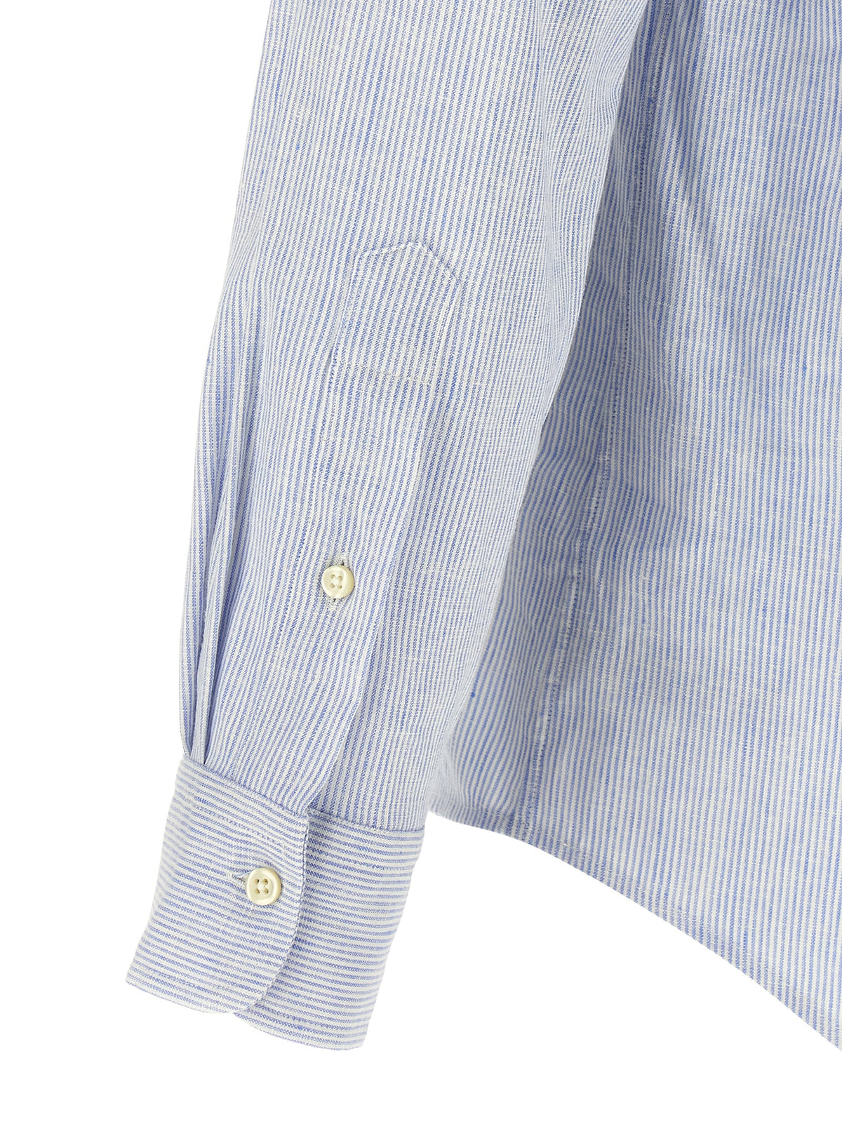 Polo Ralph Lauren Blaue Leinenbluse