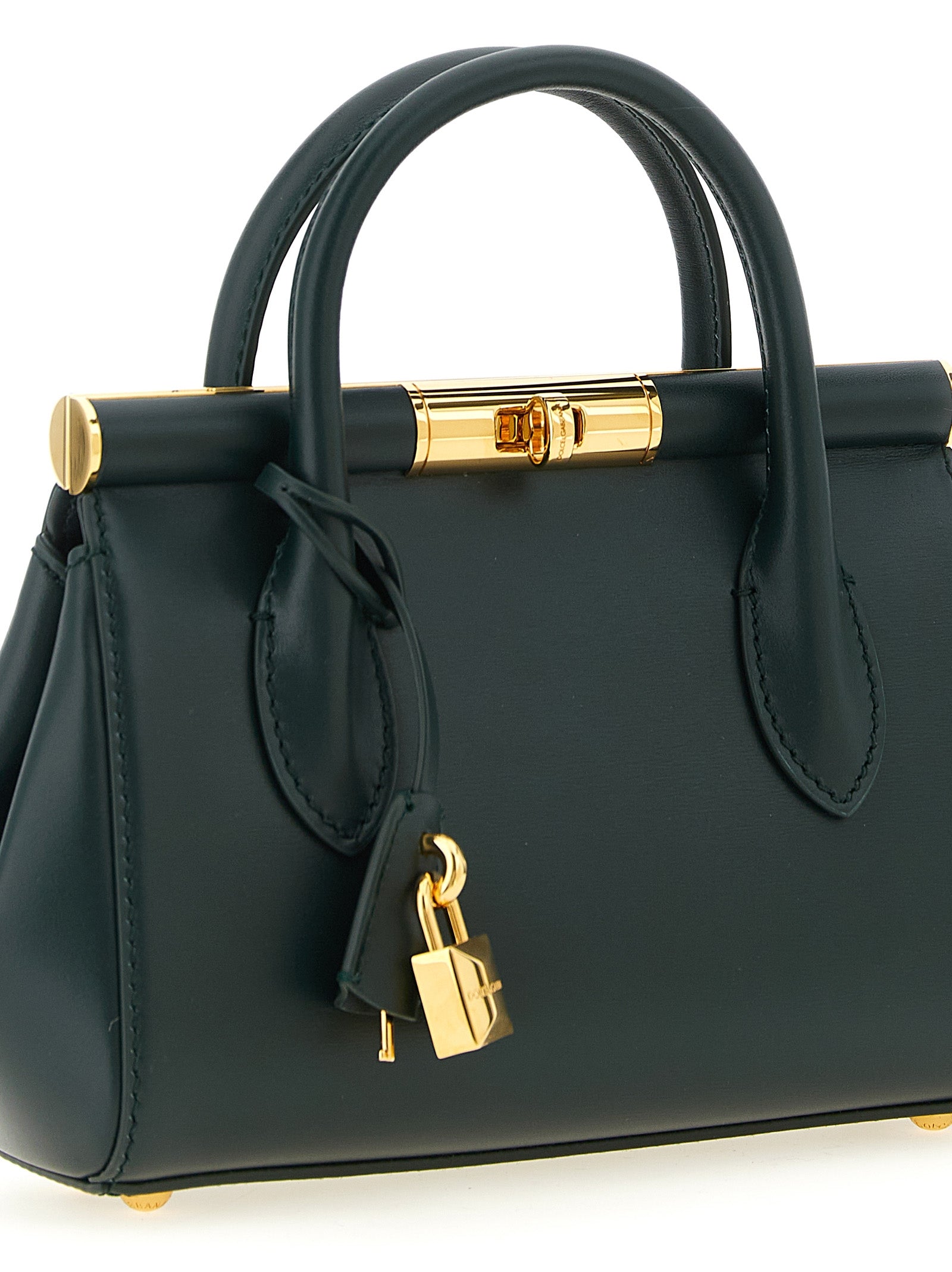 Dolce & Gabbana Zweifarbige Kalbsleder-Handtasche
