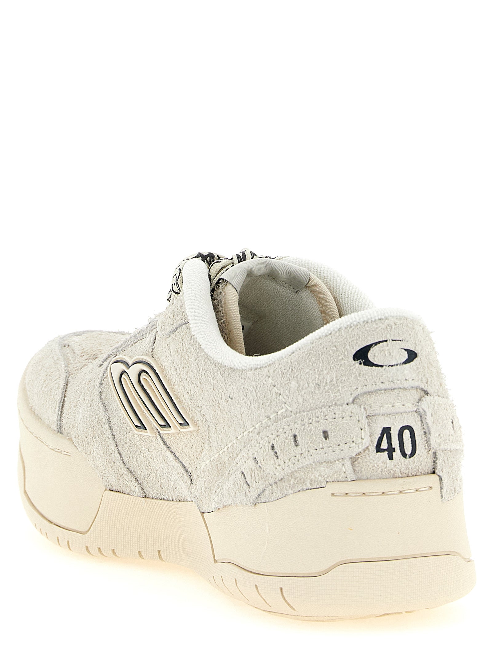 Balenciaga Beige Kalbsleder Plateau-Sneaker