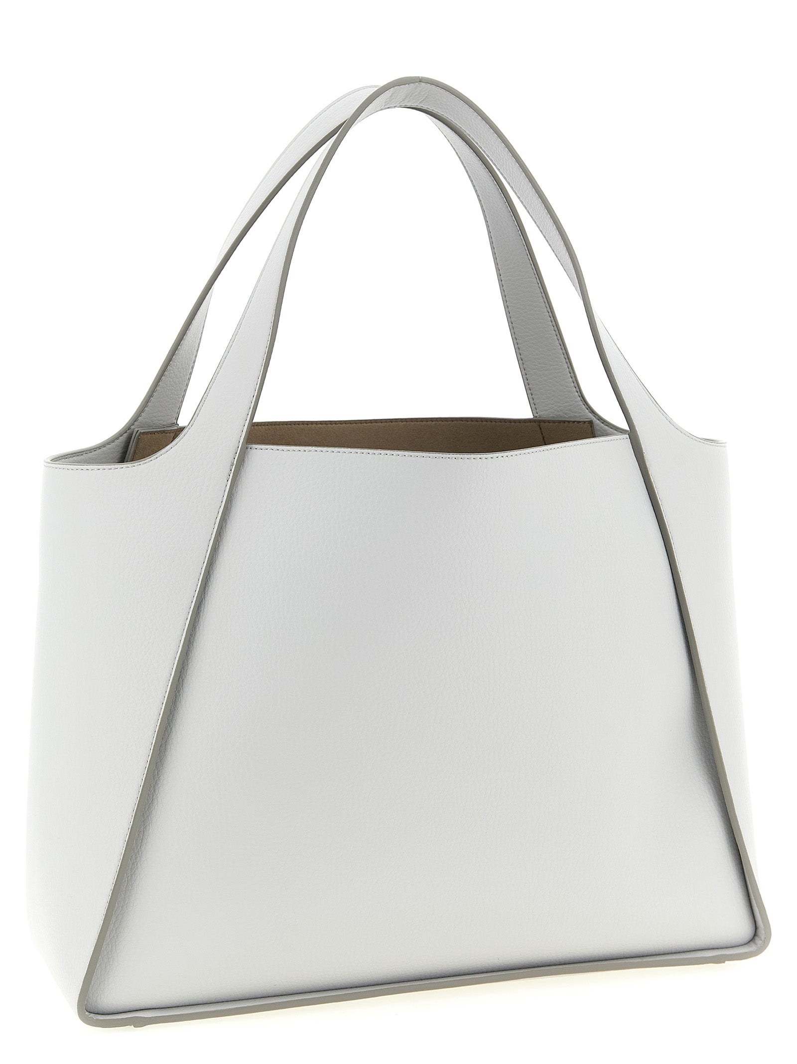 Stella McCartney Graue Tote Bag aus Polyamid