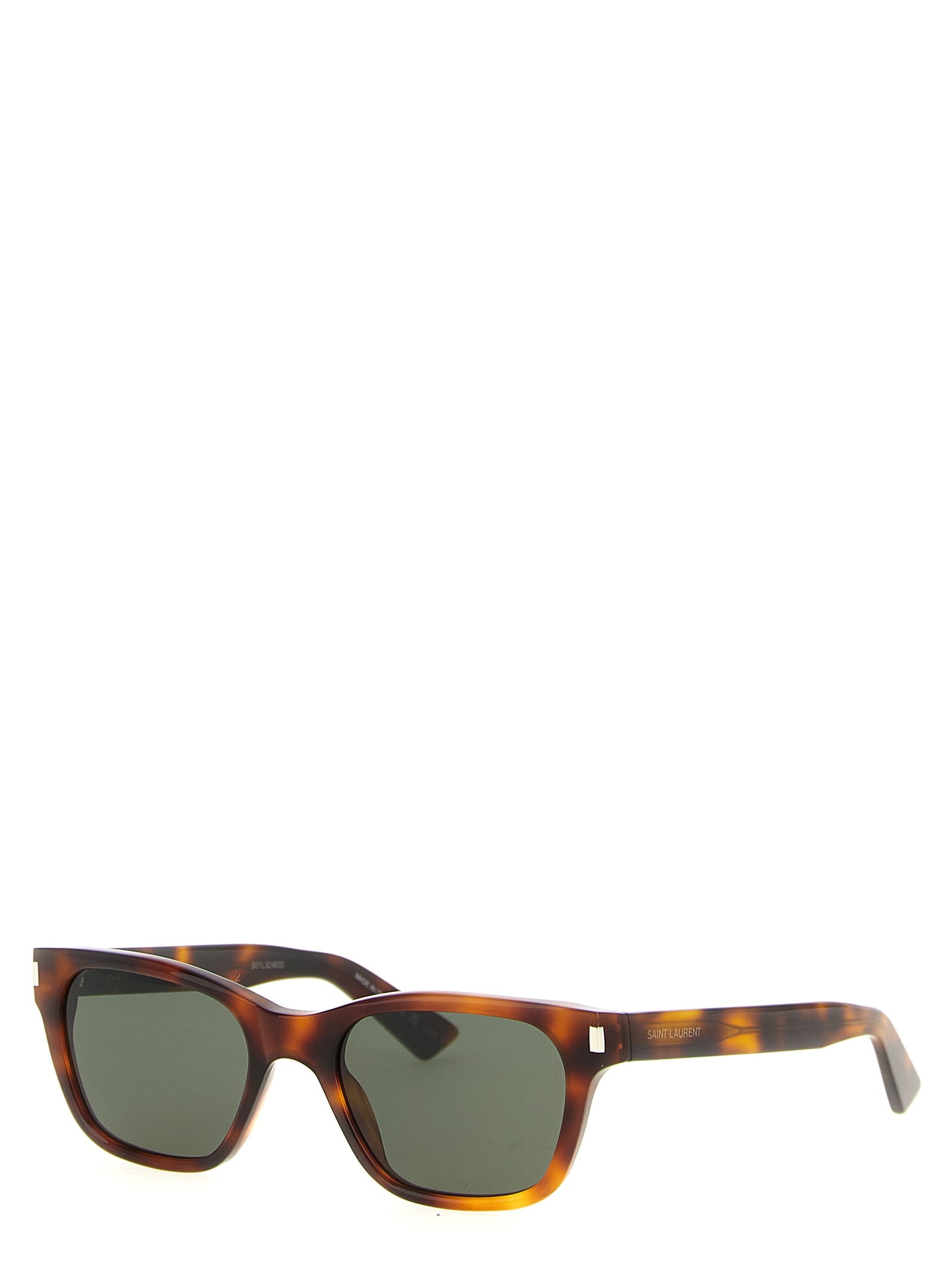 Saint Laurent Braune Sonnenbrille aus Acetat