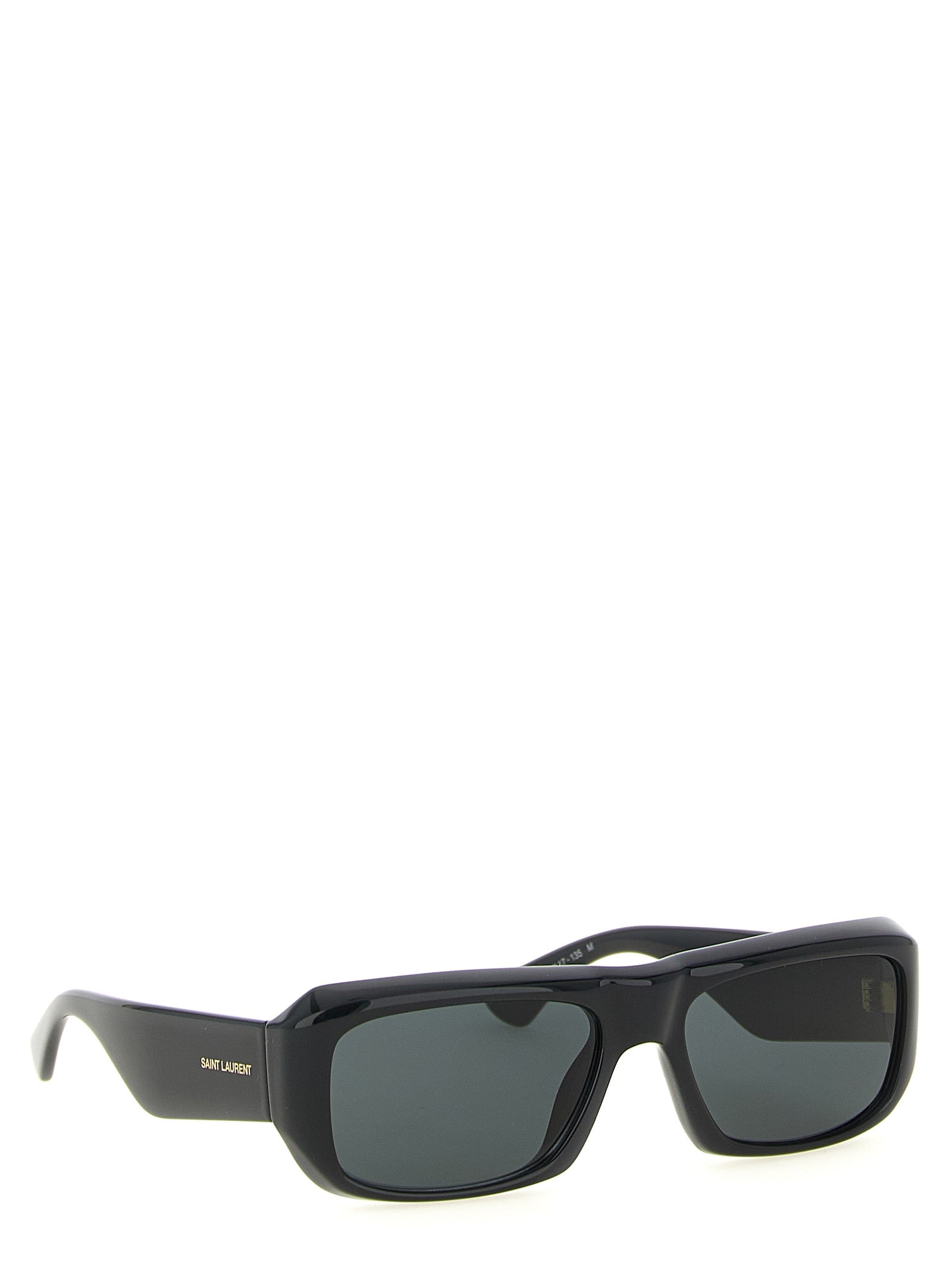 Saint Laurent Schwarze Sonnenbrille aus Acetat