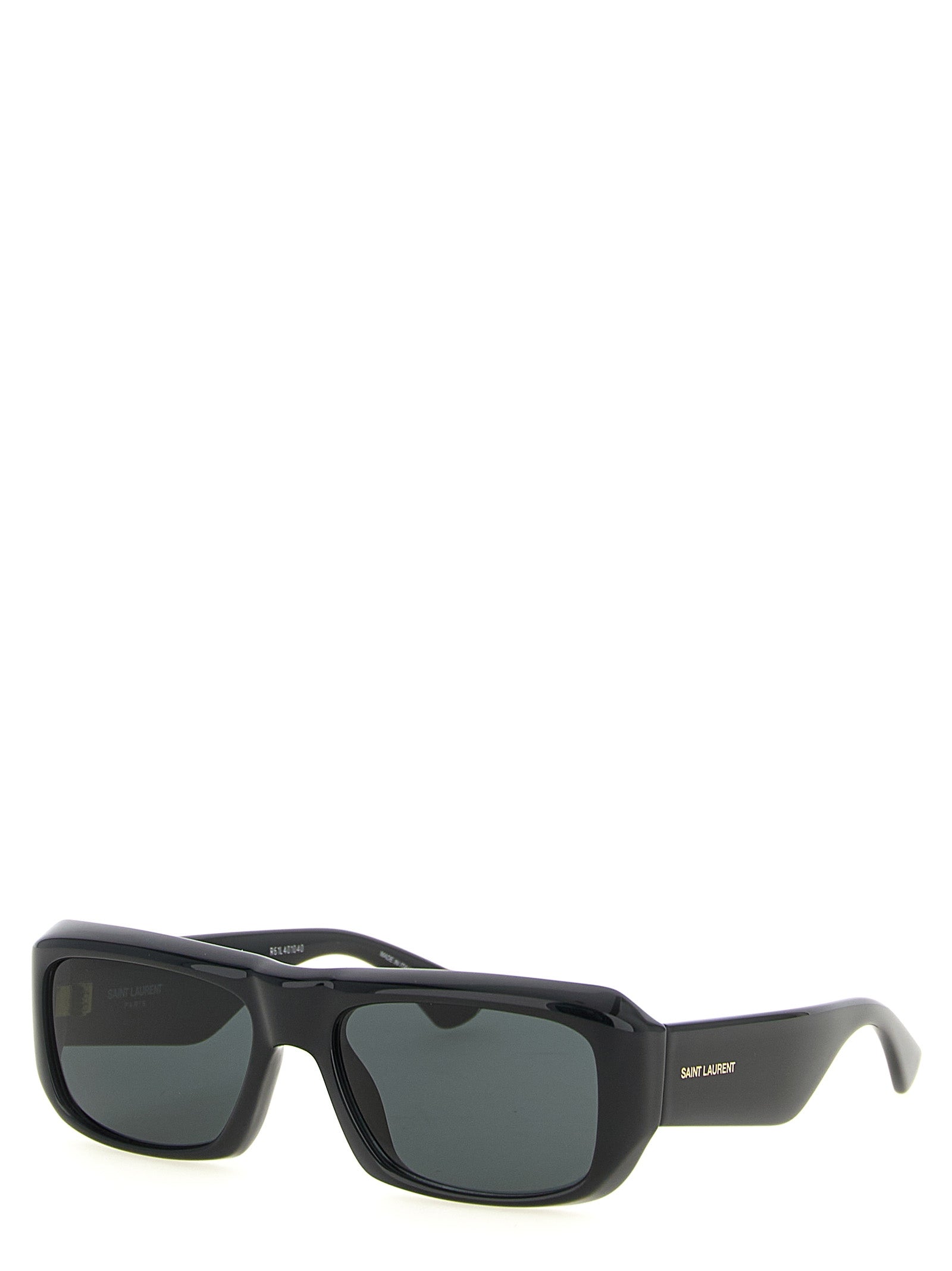 Saint Laurent Schwarze Sonnenbrille aus Acetat