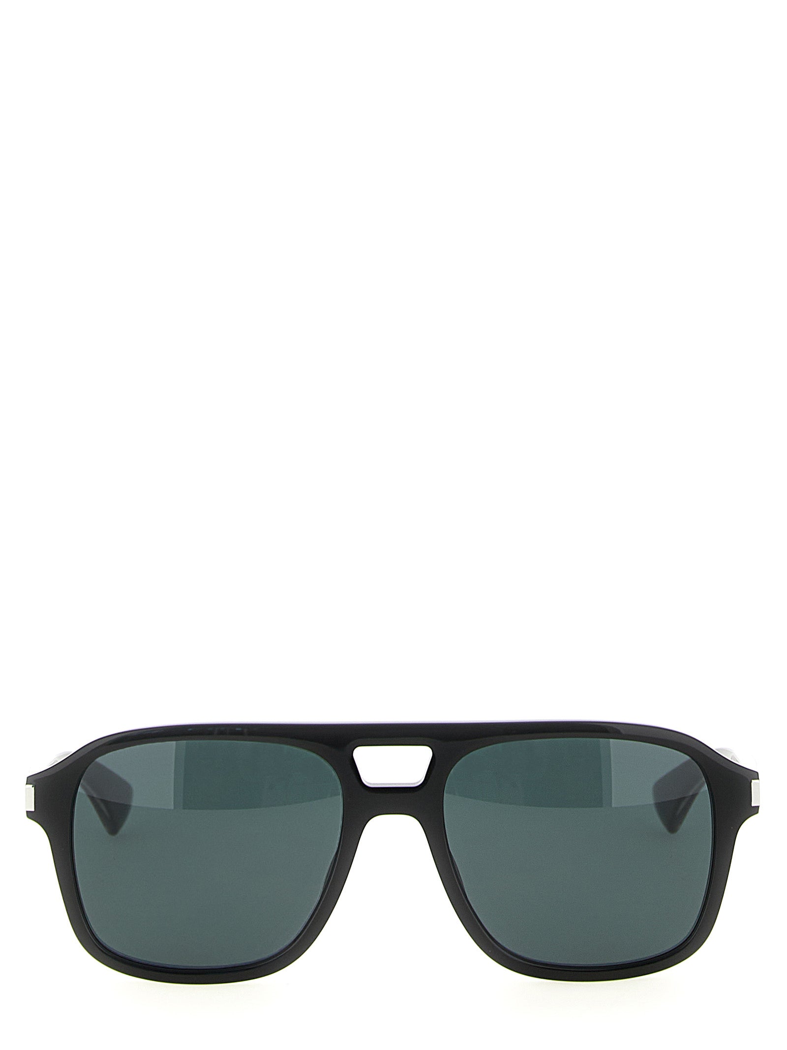 Saint Laurent Schwarze Sonnenbrille aus Acetat