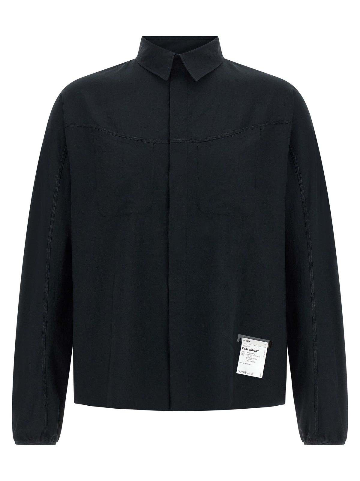 SATISFY Schwarze Bluse aus Polyester