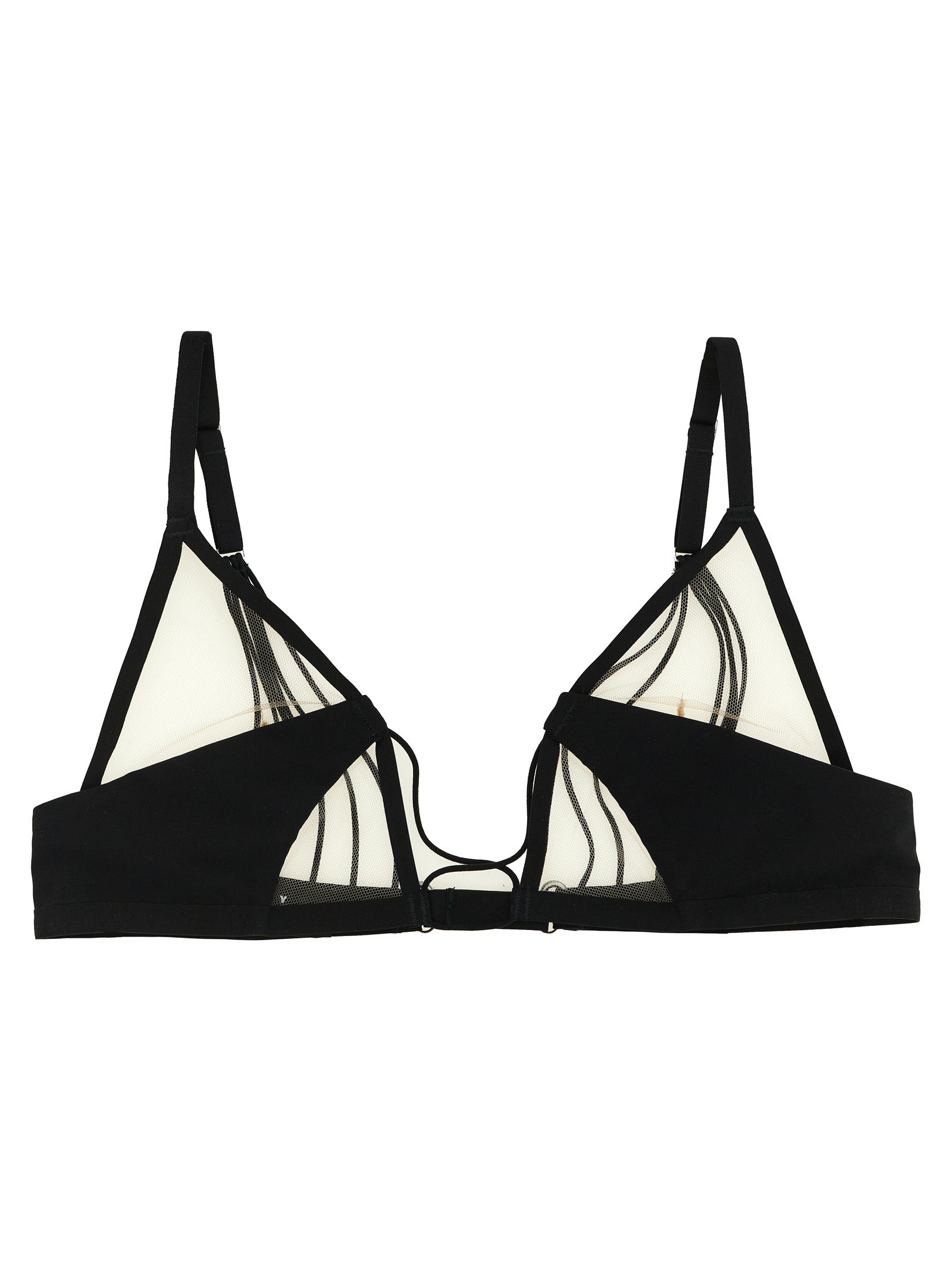 Rick Owens Schwarzer BH aus Nylon