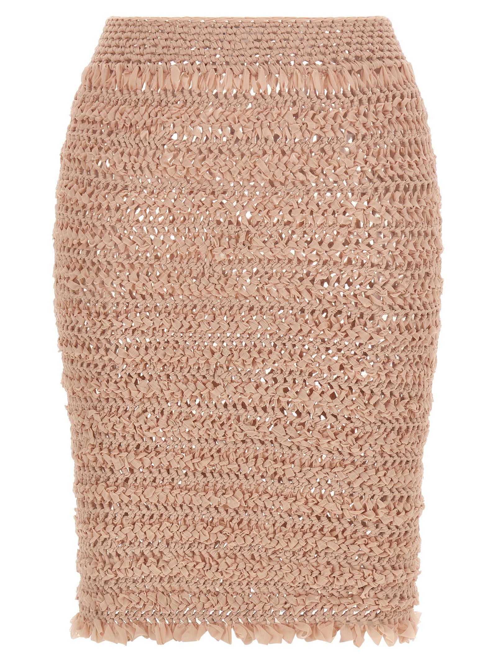 ALLIS Mehrfarbiger Polyester-Maxirock