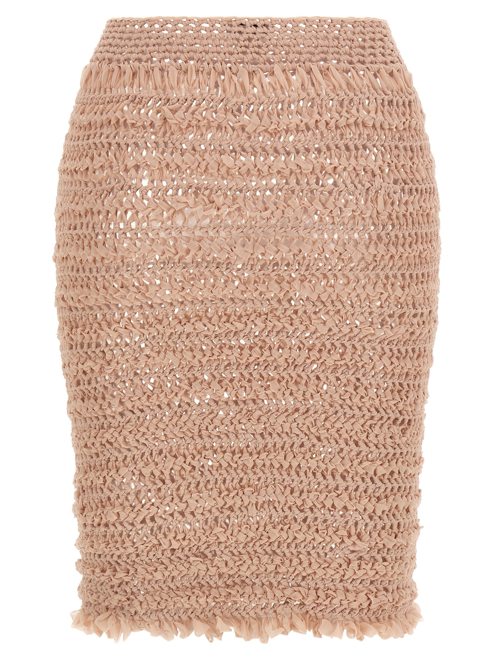 ALLIS Mehrfarbiger Polyester-Maxirock