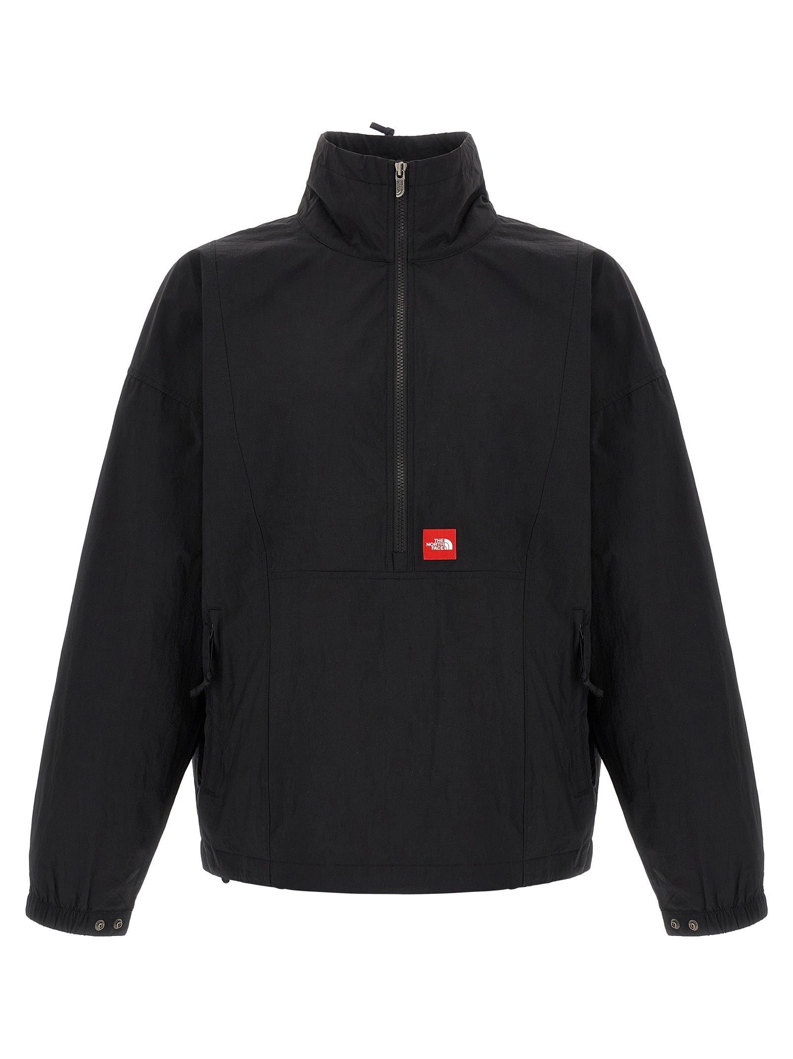 The North Face Schwarze Nylon-Shell-Jacke