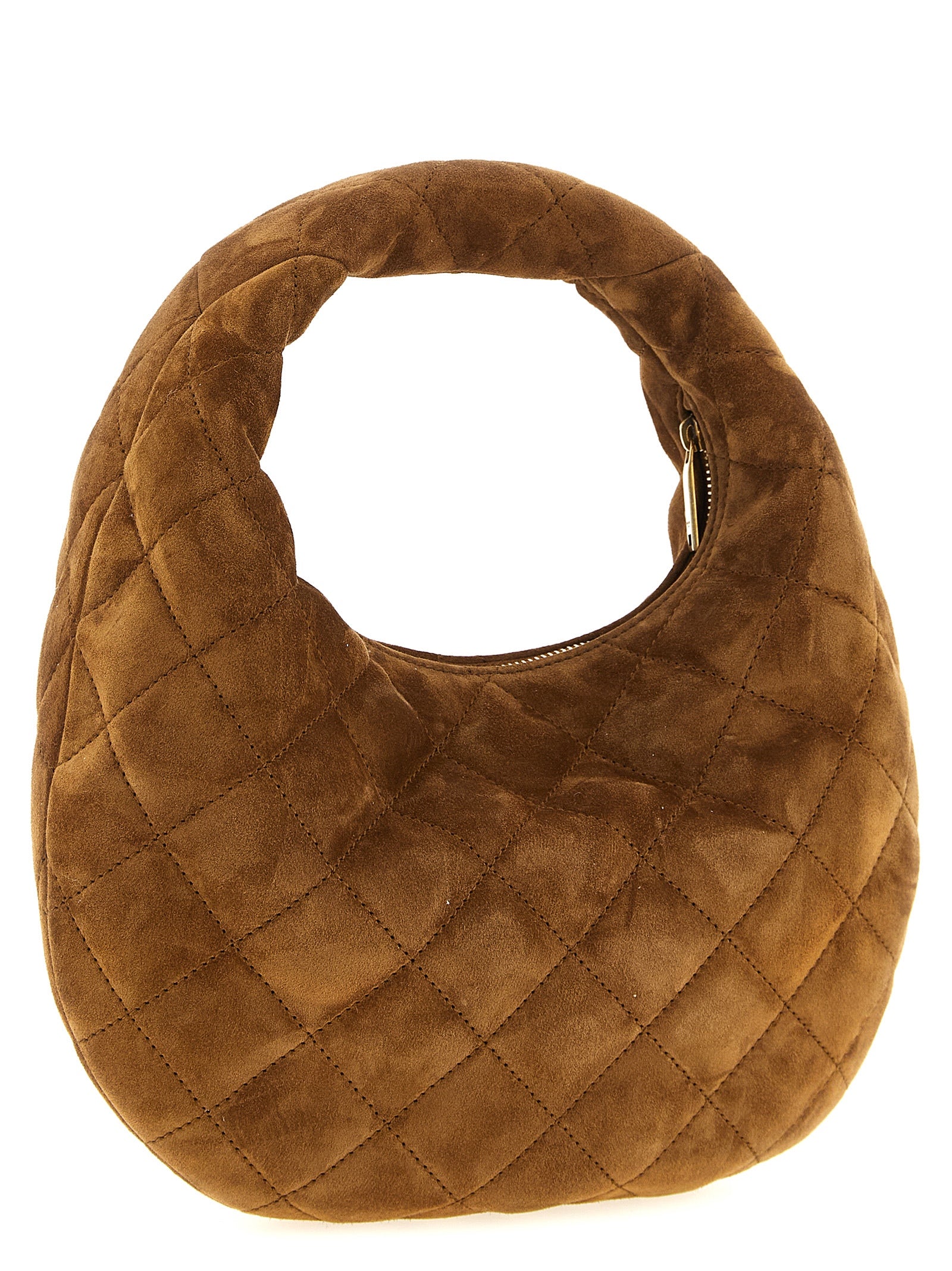 Saint Laurent Braune Kalbsleder-Handtasche