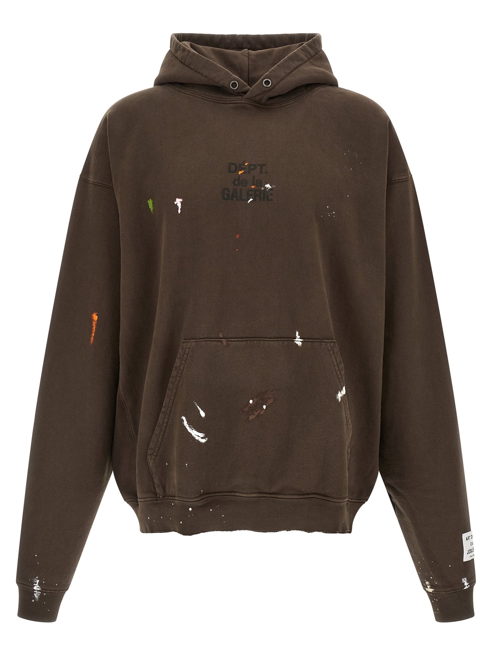 GALLERY DEPT. Brauner Baumwoll-Sweatshirt