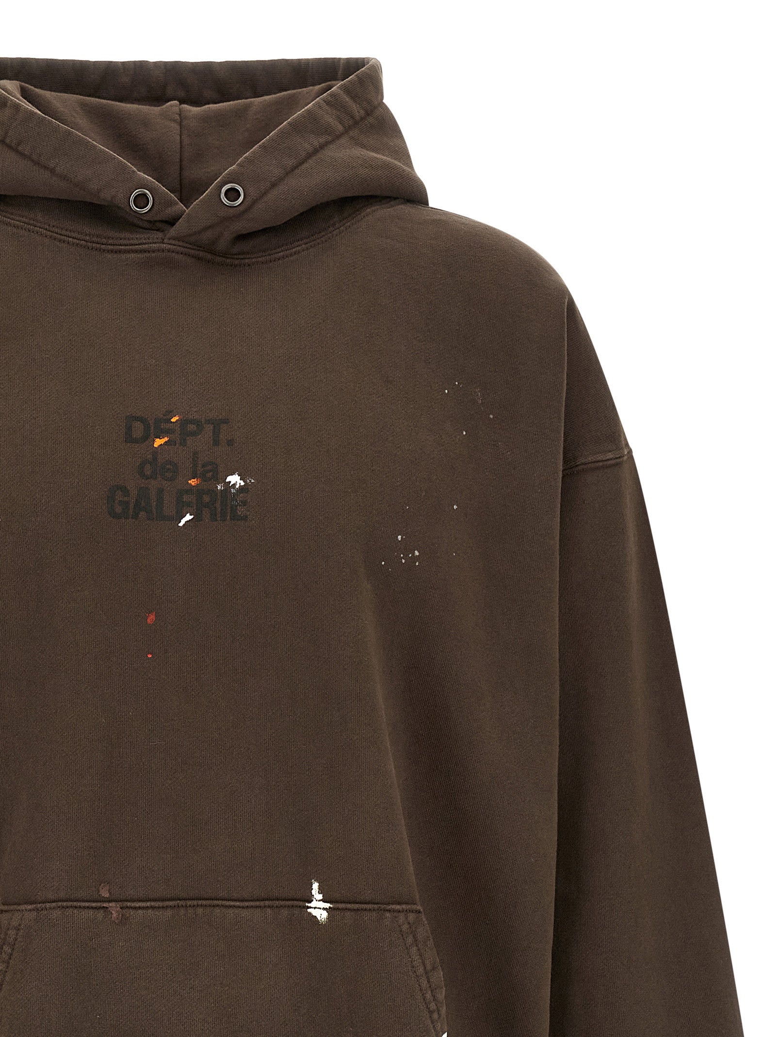 GALLERY DEPT. Brauner Baumwoll-Sweatshirt