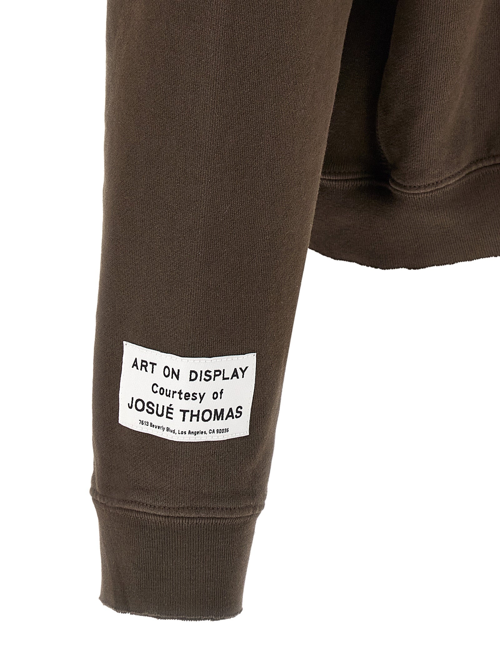 GALLERY DEPT. Brauner Baumwoll-Sweatshirt