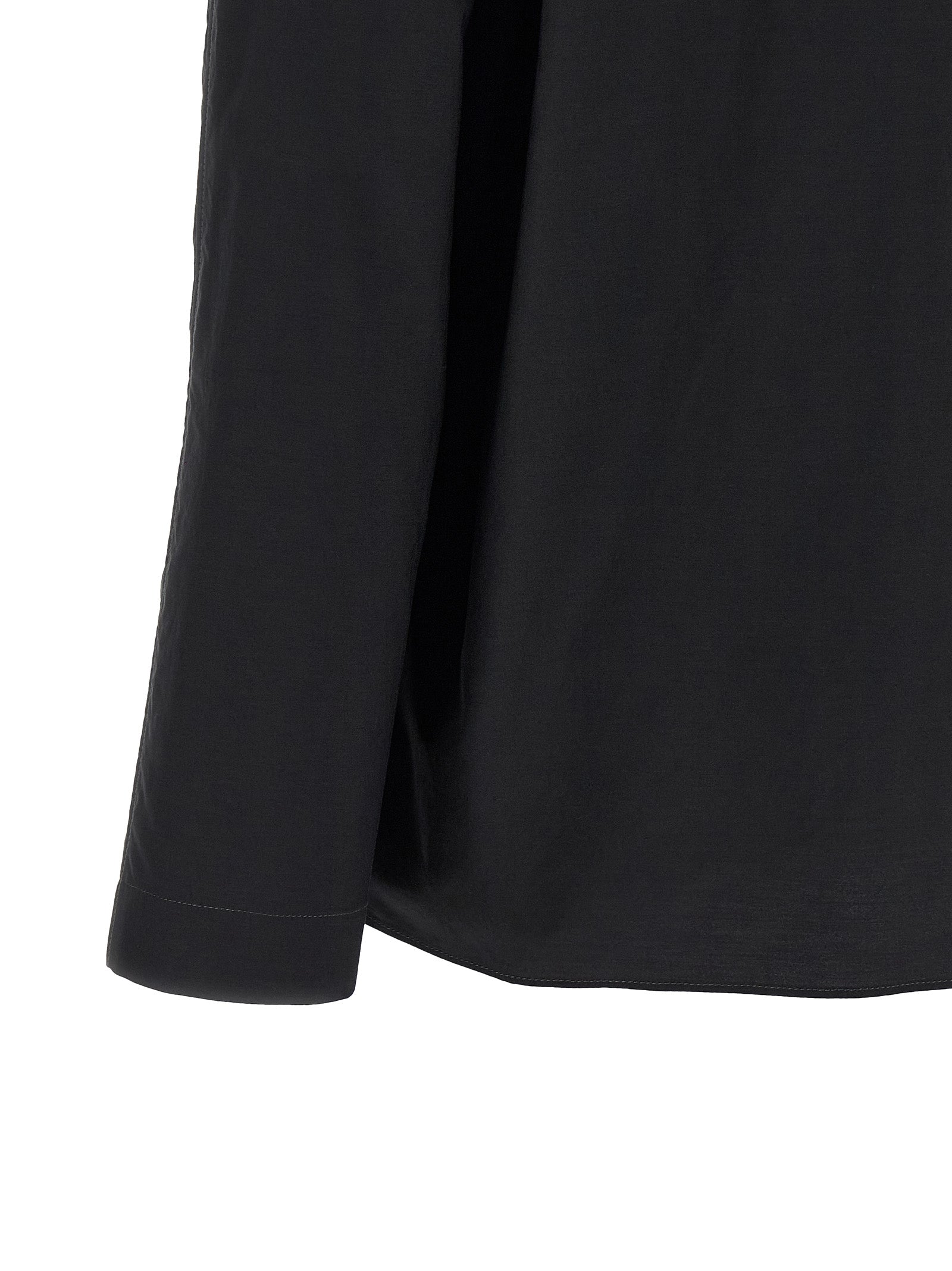 Lemaire Schwarze Baumwollbluse