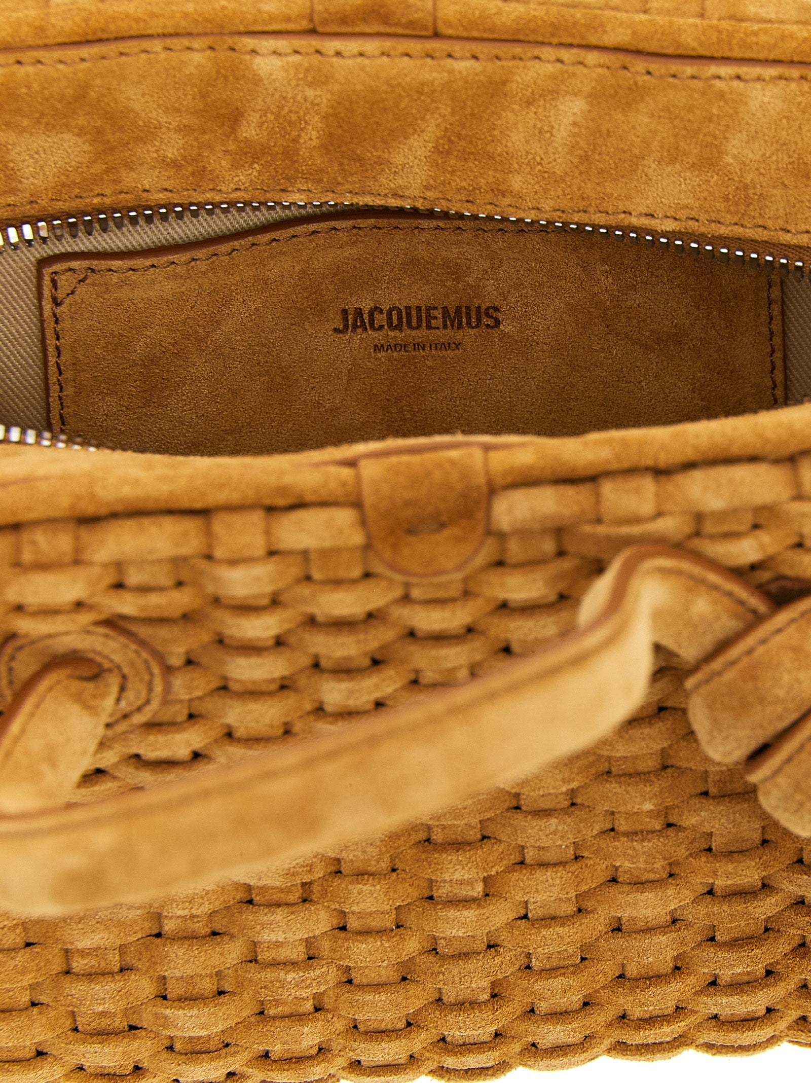 Jacquemus Beige Kalbsleder Handtasche