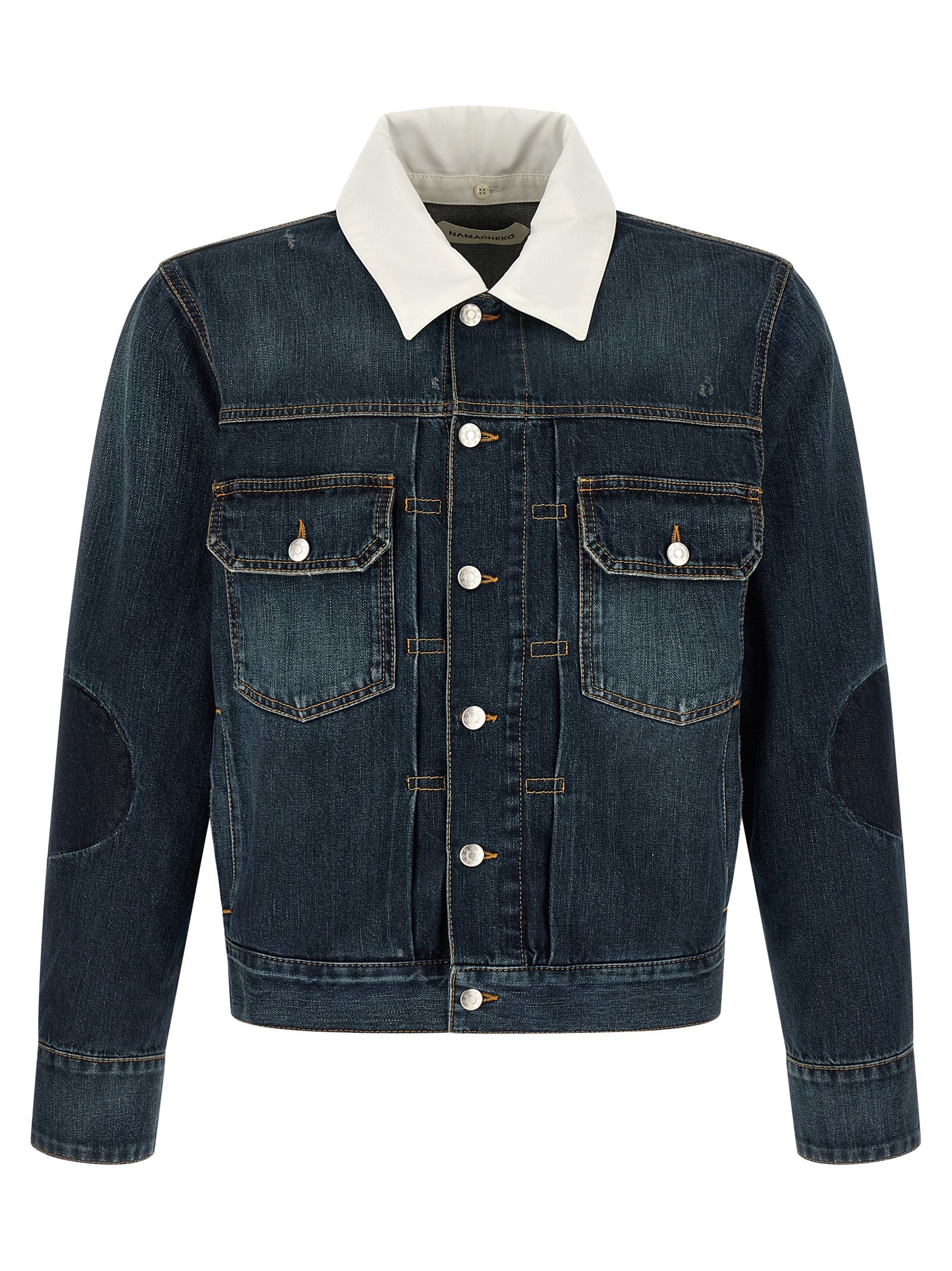 Namacheko Blaue Jeansjacke aus Baumwolle