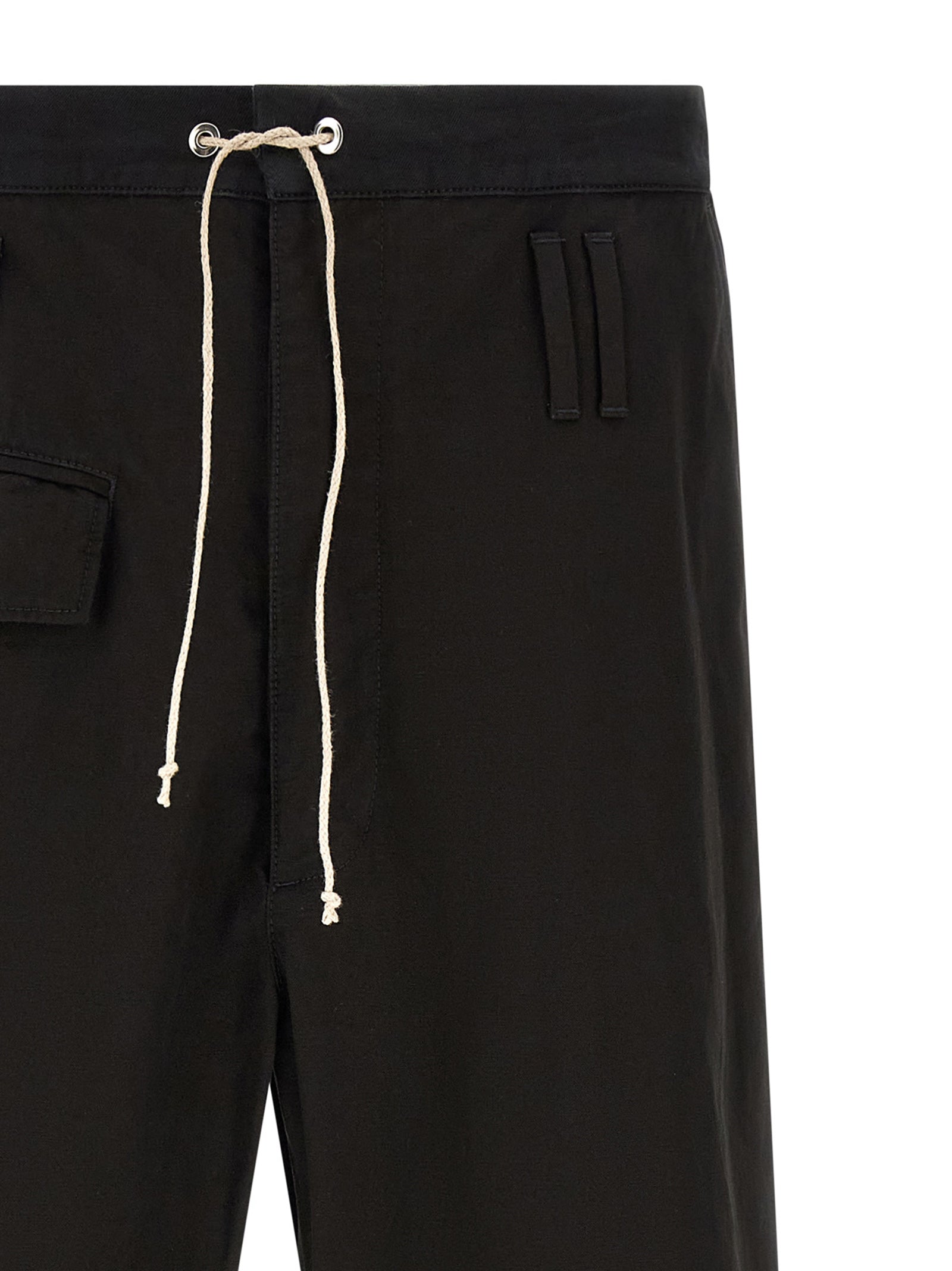 Namacheko Schwarze Baumwoll-Freizeithose