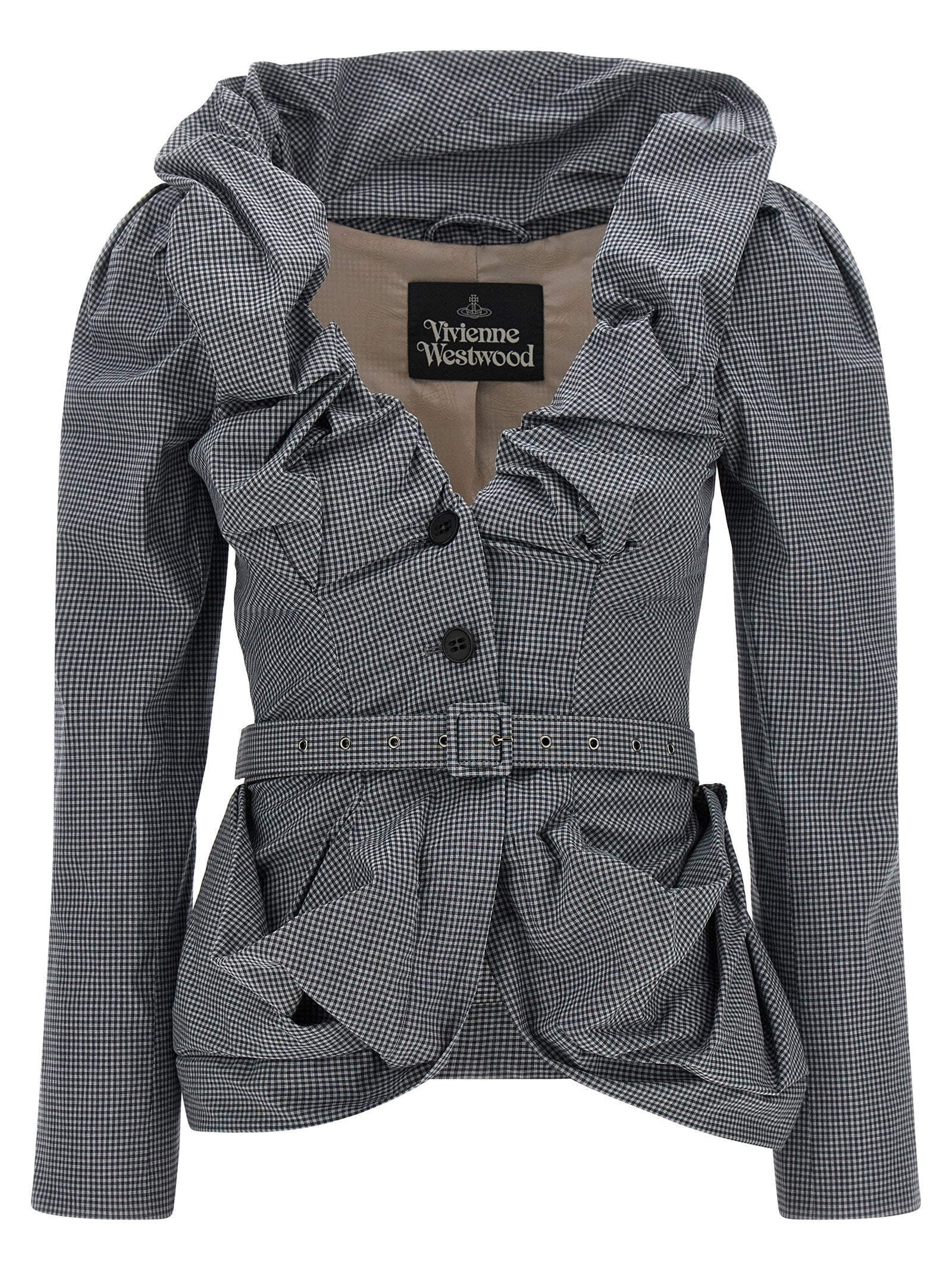 Vivienne Westwood Grauer Baumwollblazer