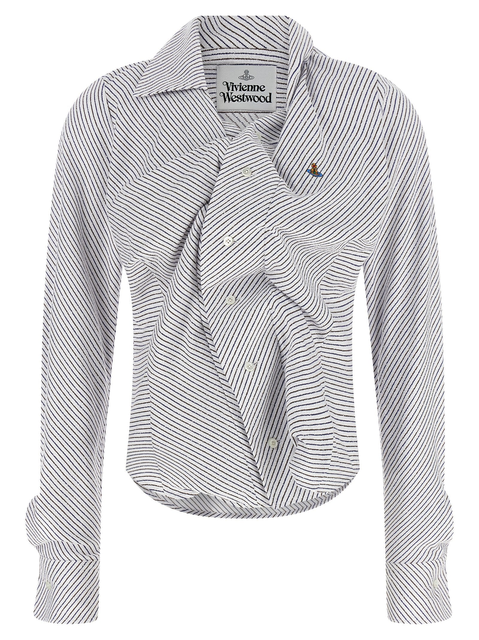 Vivienne Westwood Mehrfarbige Baumwollbluse