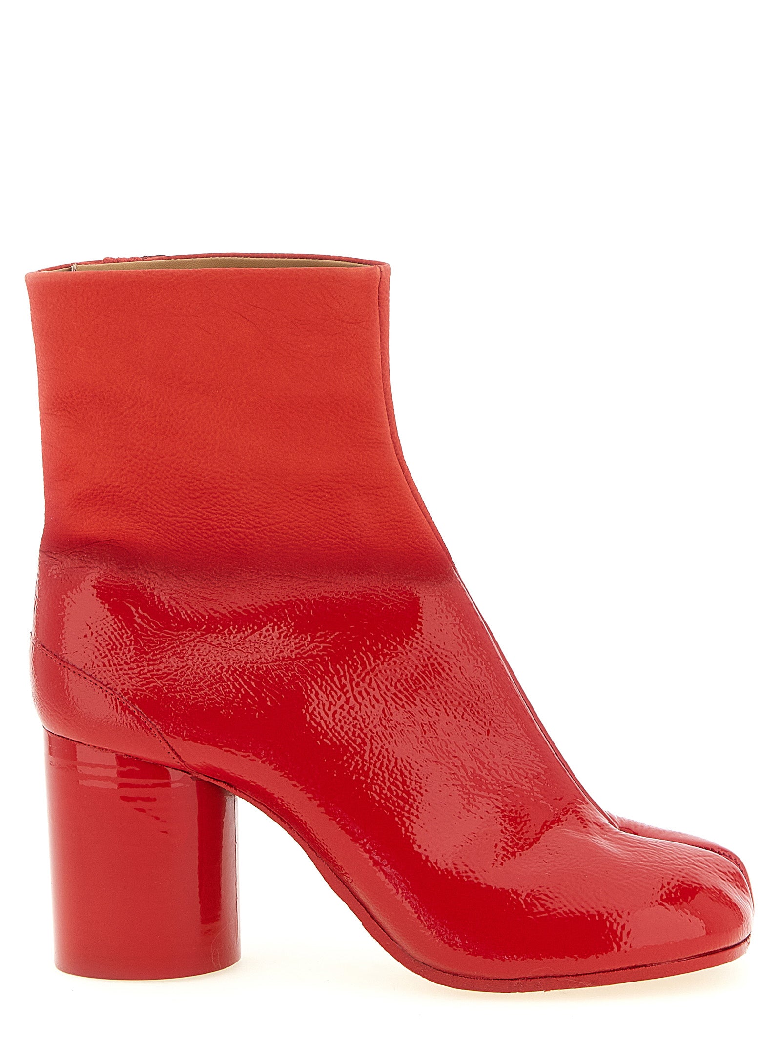 Maison Margiela Mehrfarbige Ankle Boots aus Rindsleder