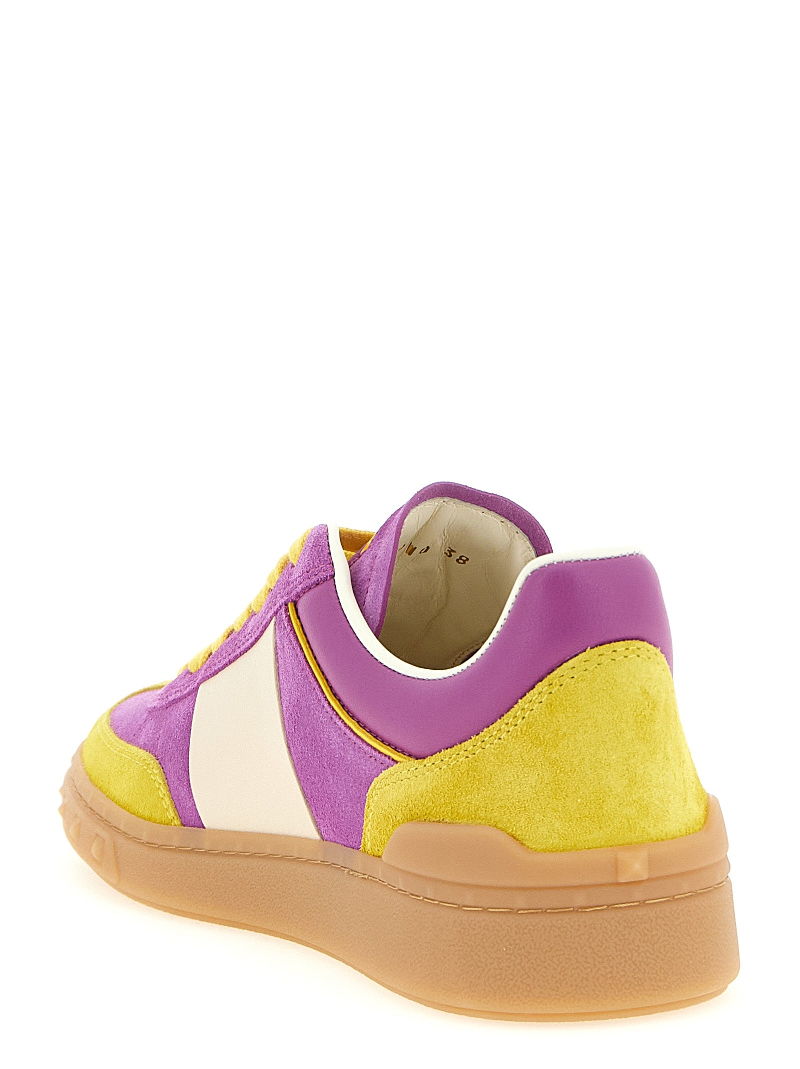 Valentino Garavani Bunte Sneaker aus Kalbsleder