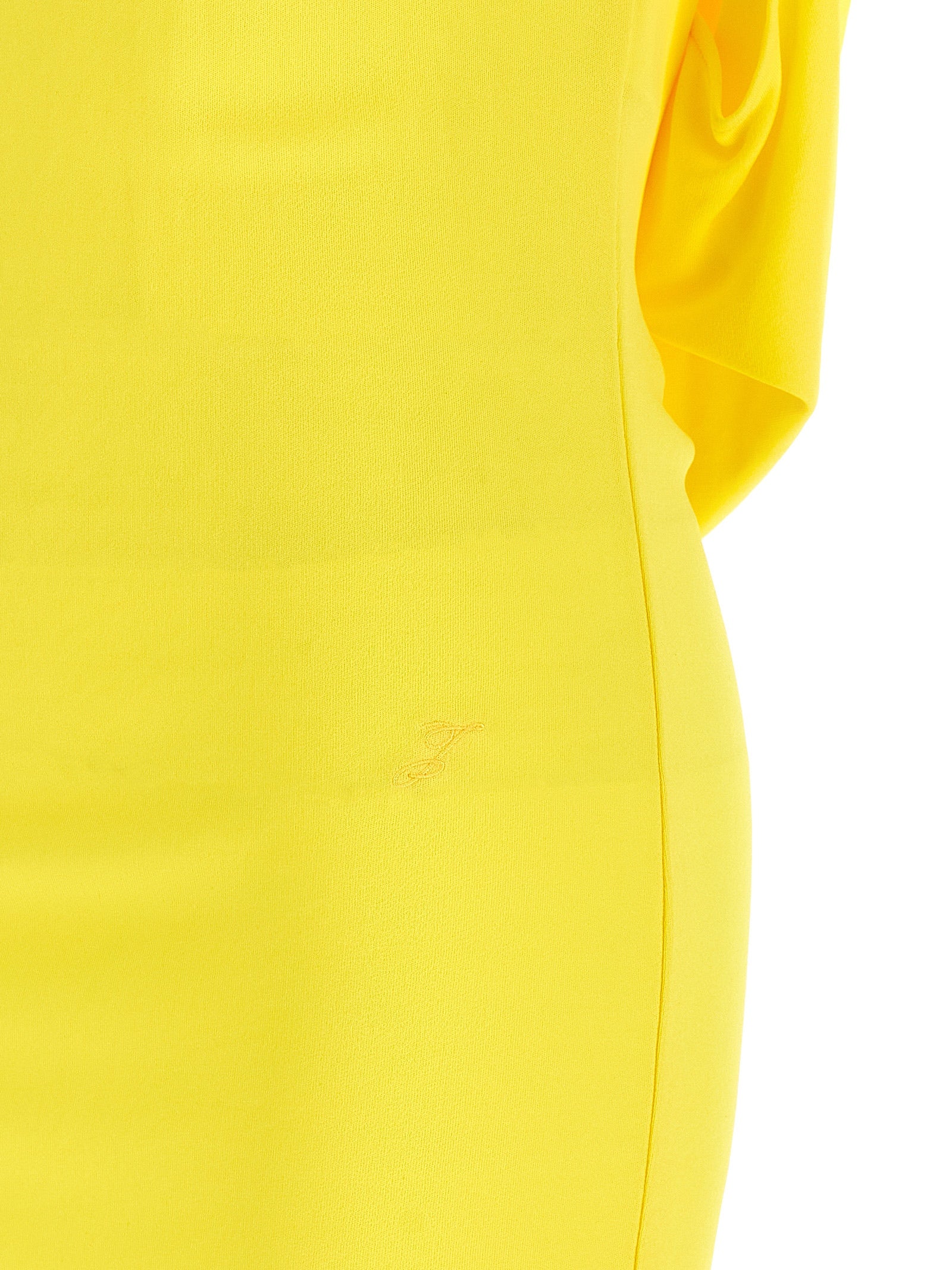 Jacquemus Zweifarbige Viskose-Kurzkleid