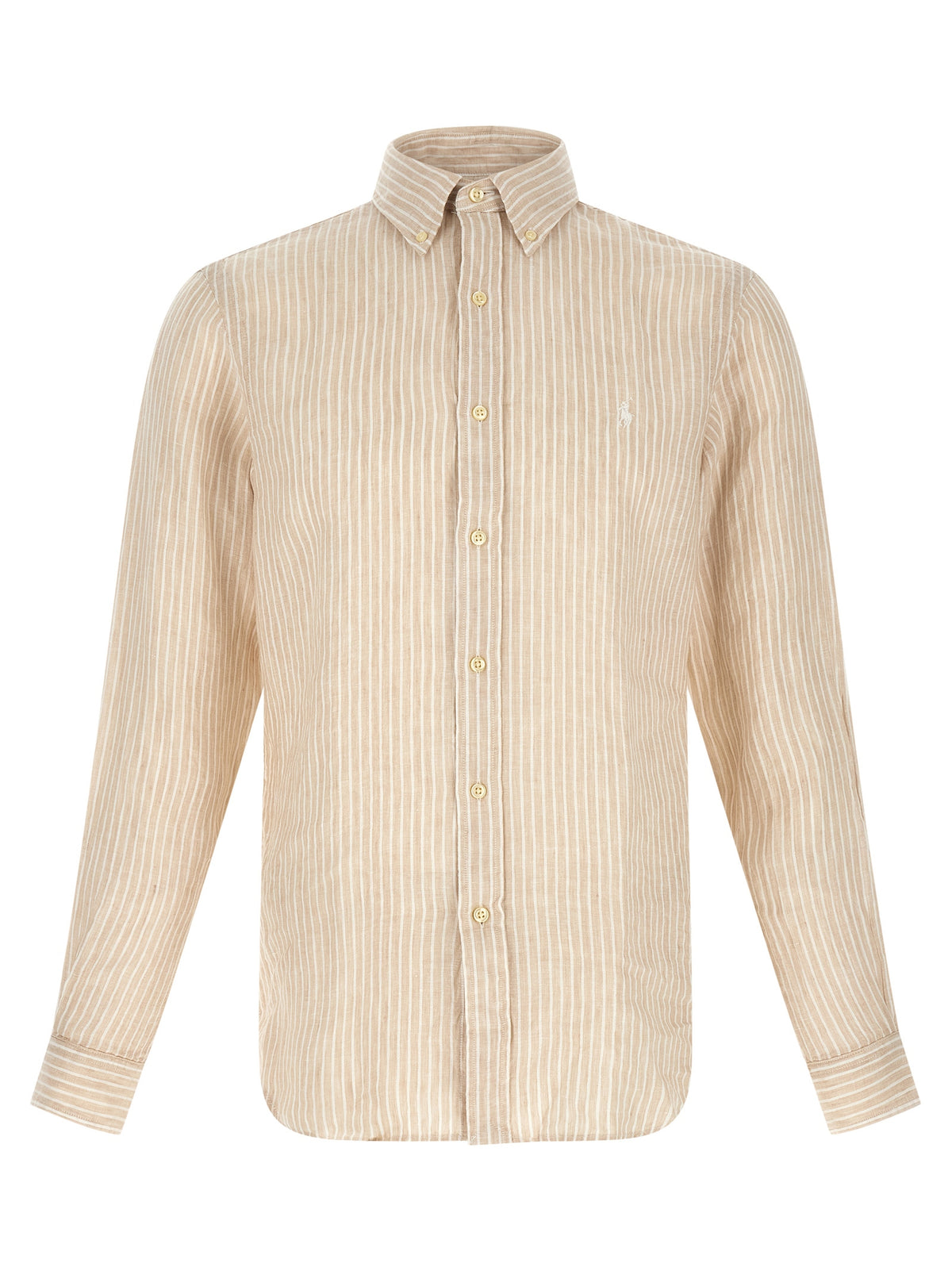 Polo Ralph Lauren Bicolor Leinenbluse